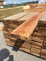 Paket Brunimpregnerad Trall 28x120 Rillad, 144st 4,20m