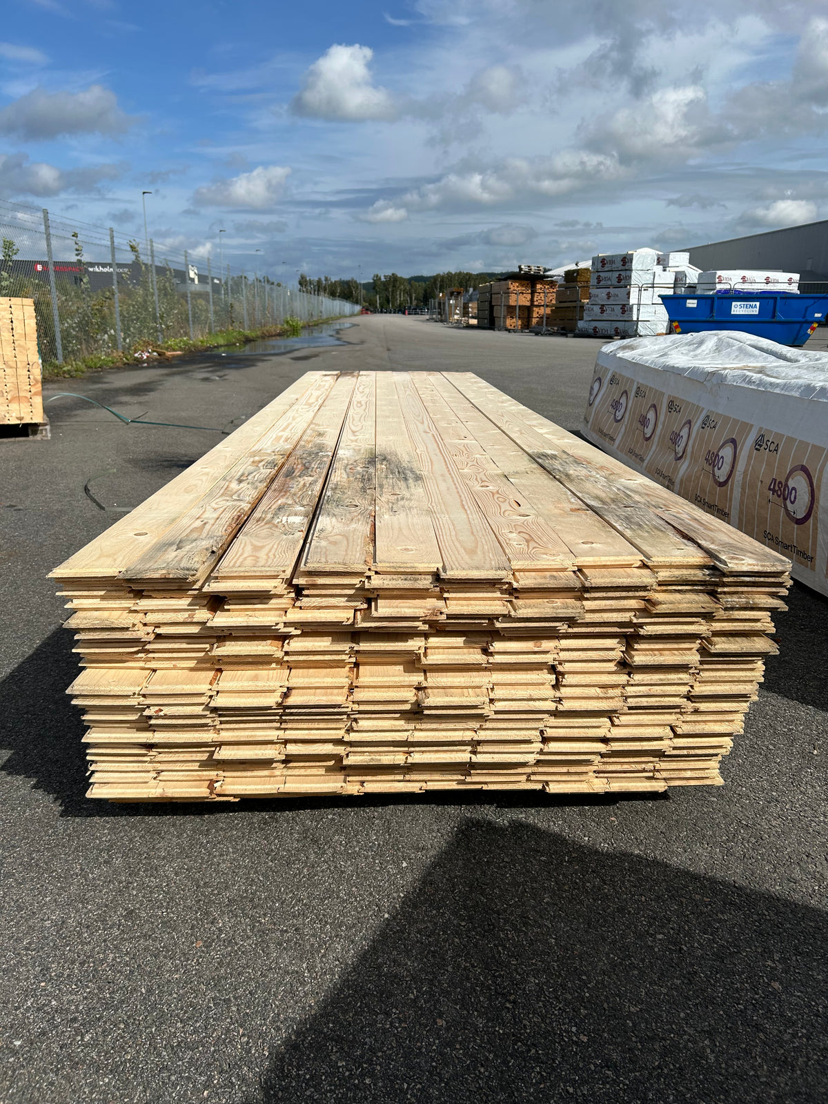 Parti Råspont 20x120 mm – 4,80m 220st (Fuktskadat)