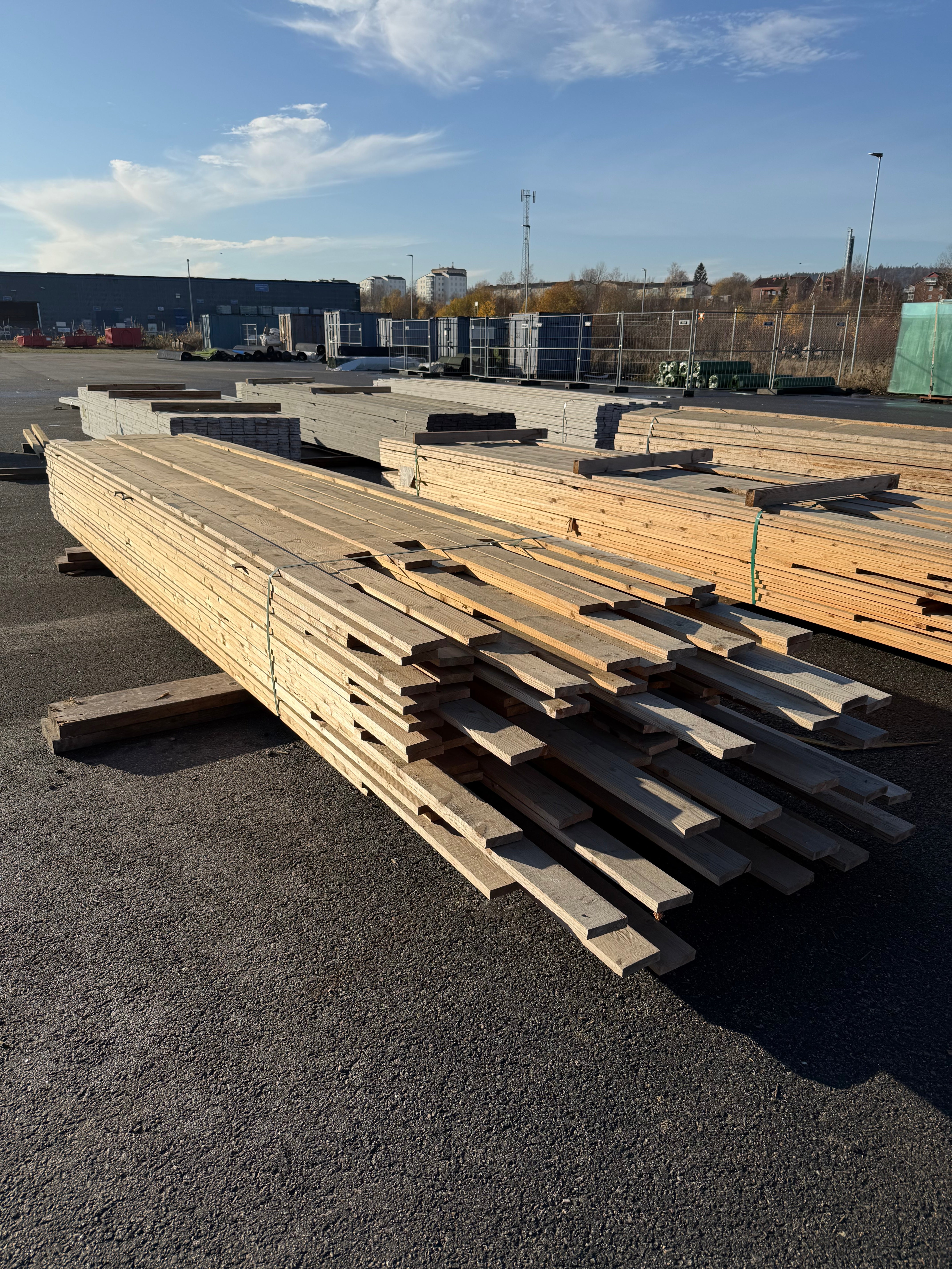 Paket Finsågad Panel 21x95mm – 236 st (Gran, 3,10–5,40 m)