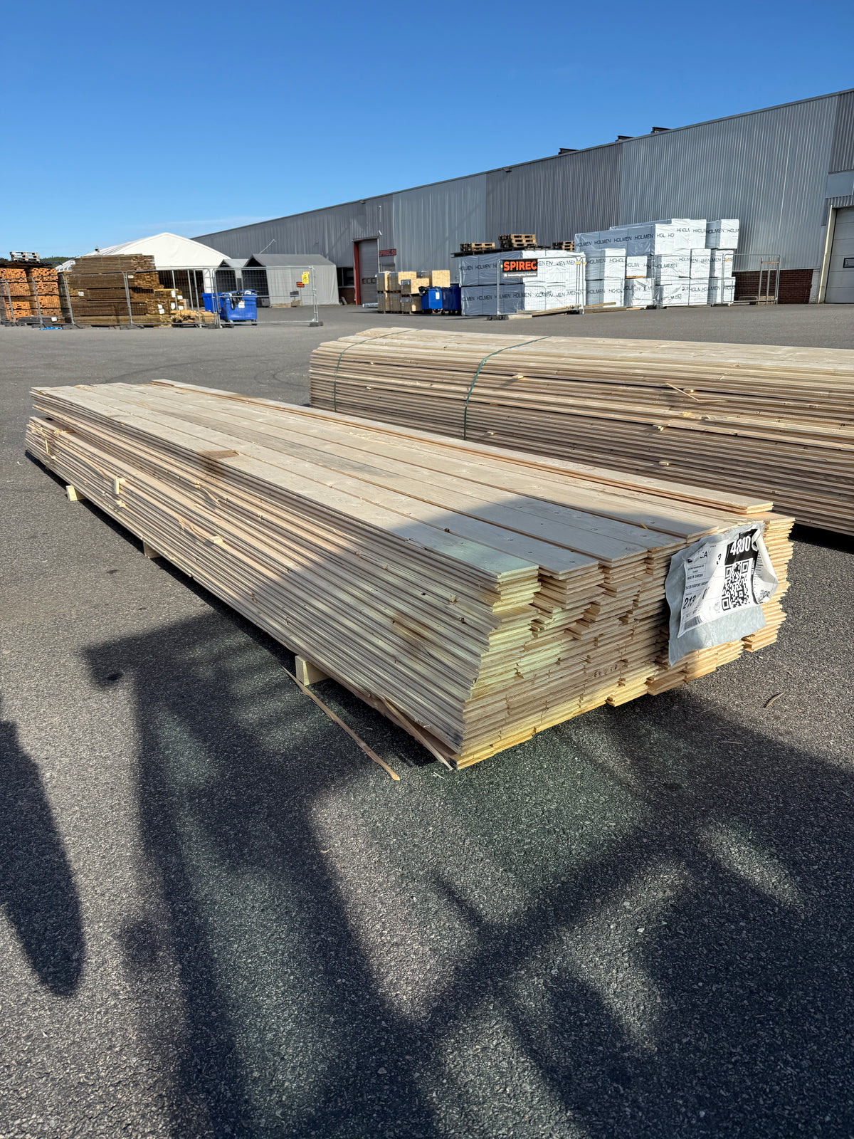 Paket Råspont 20x120mm 4,80m 158st (Andra Sortering)