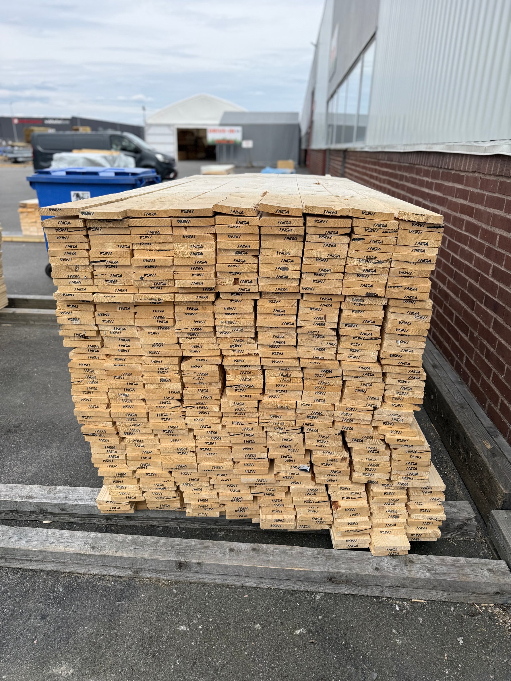 Paket brädor 22x125mm, 459 st 2,40 m - Spirec