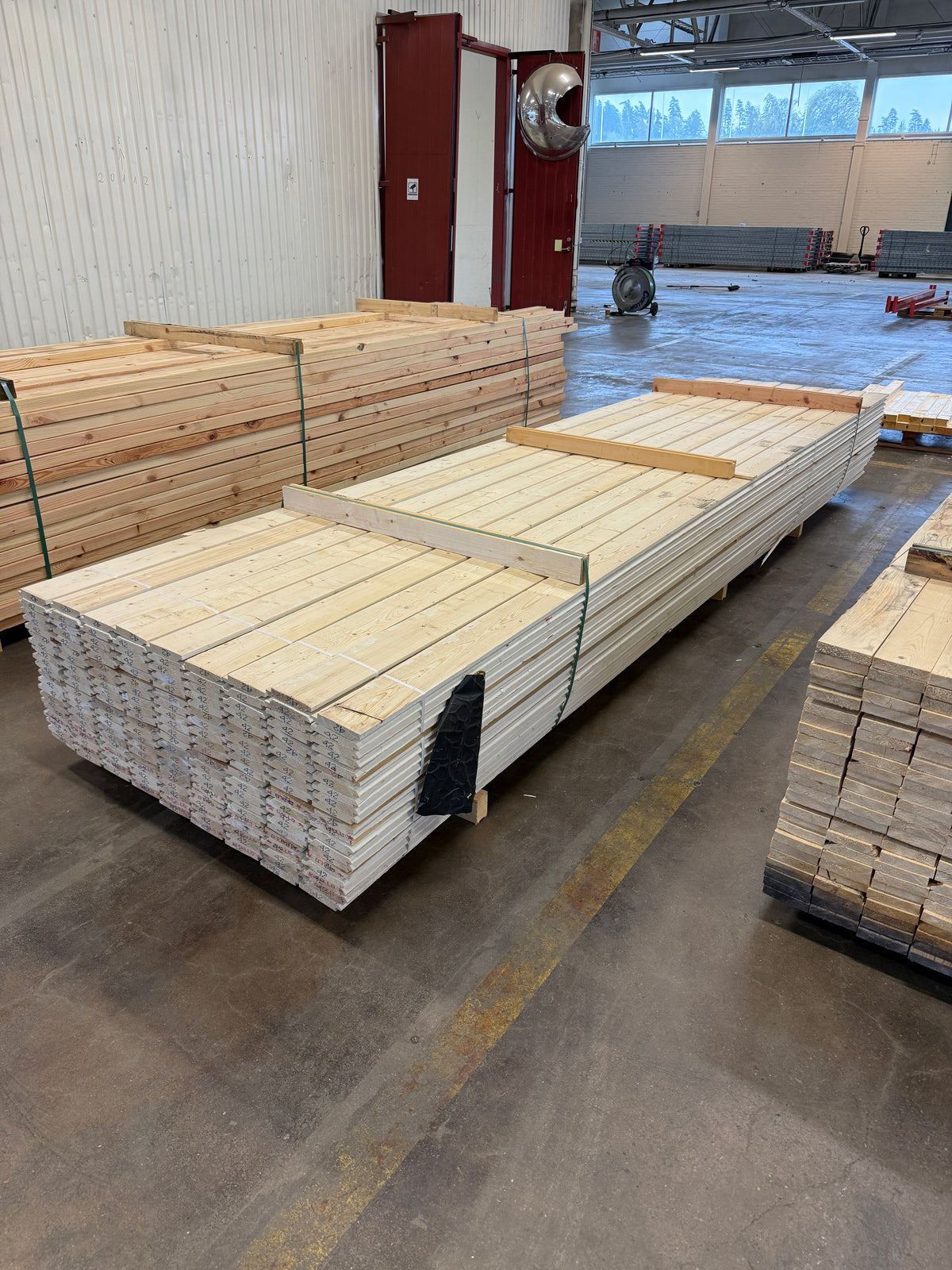 Paket Dubbelfasspont Grundmålad 22×120 mm – 4,20 m – 180 st