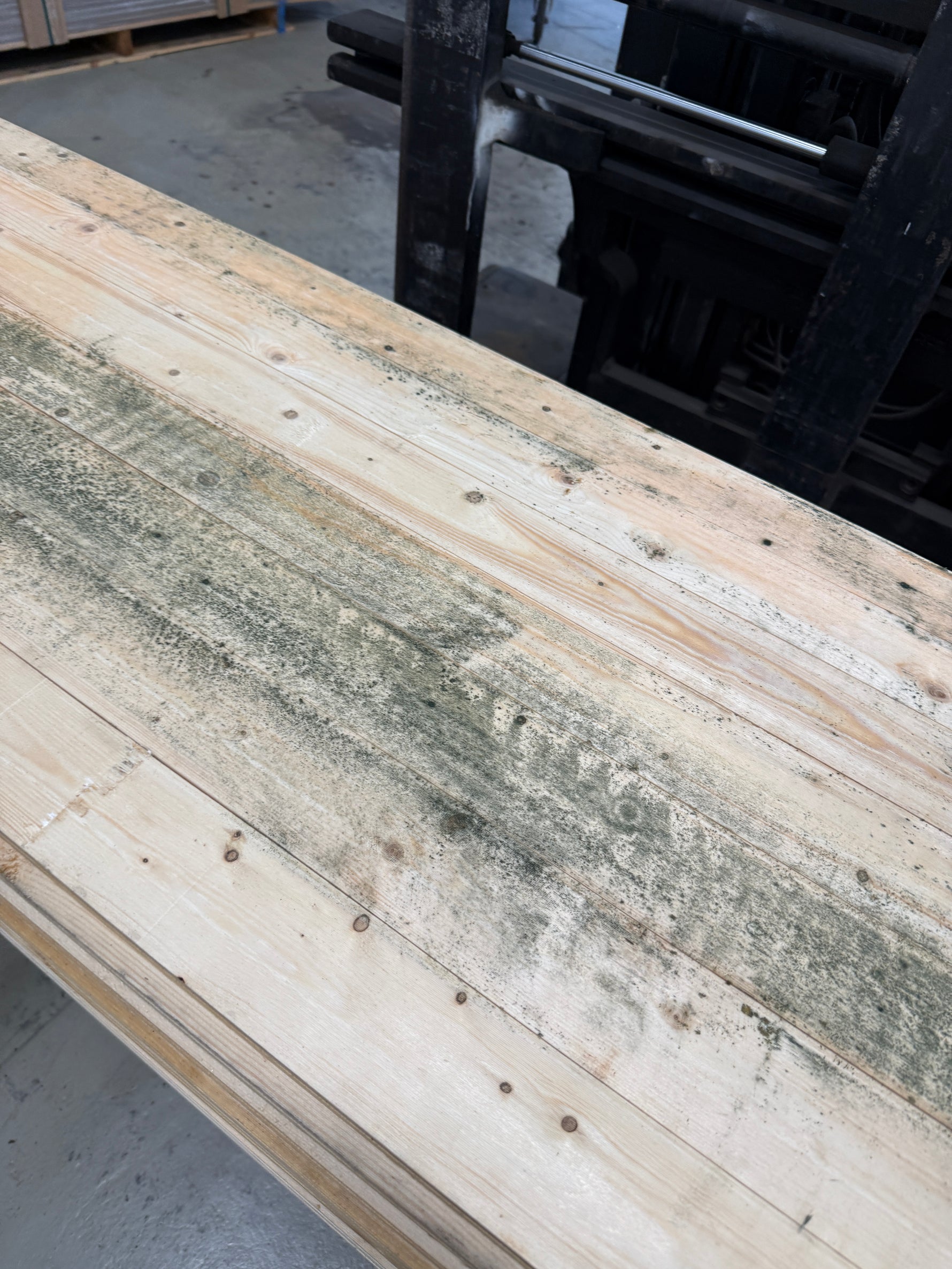 Parti Råspontluckor 20x540x3600mm 25st (Mögelskadat)