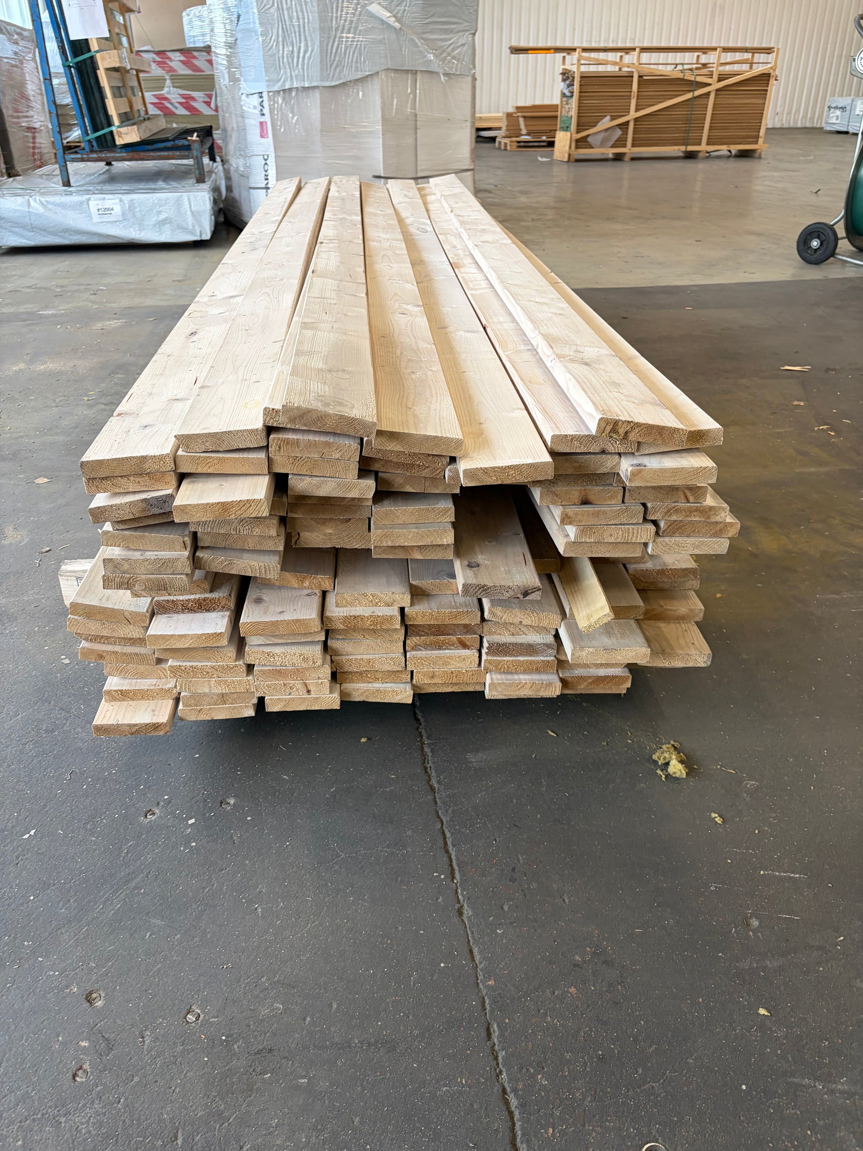 Paket Brandskyddsimpregnerat Virke 21x95mm, 2,7 m - ca 100 st