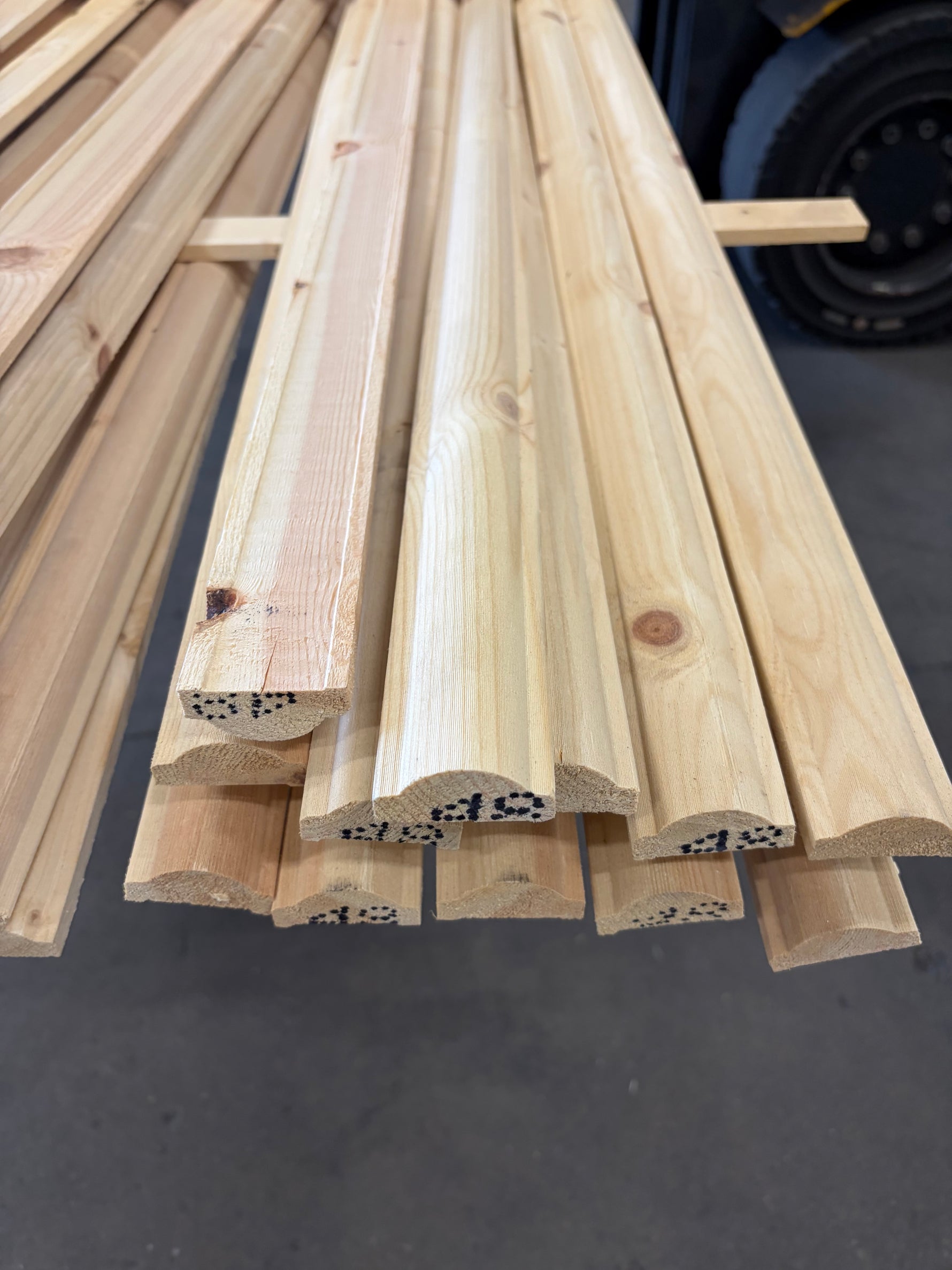 Paket Utsorterad Hattläkt 22x45mm, 45st (4.8m)