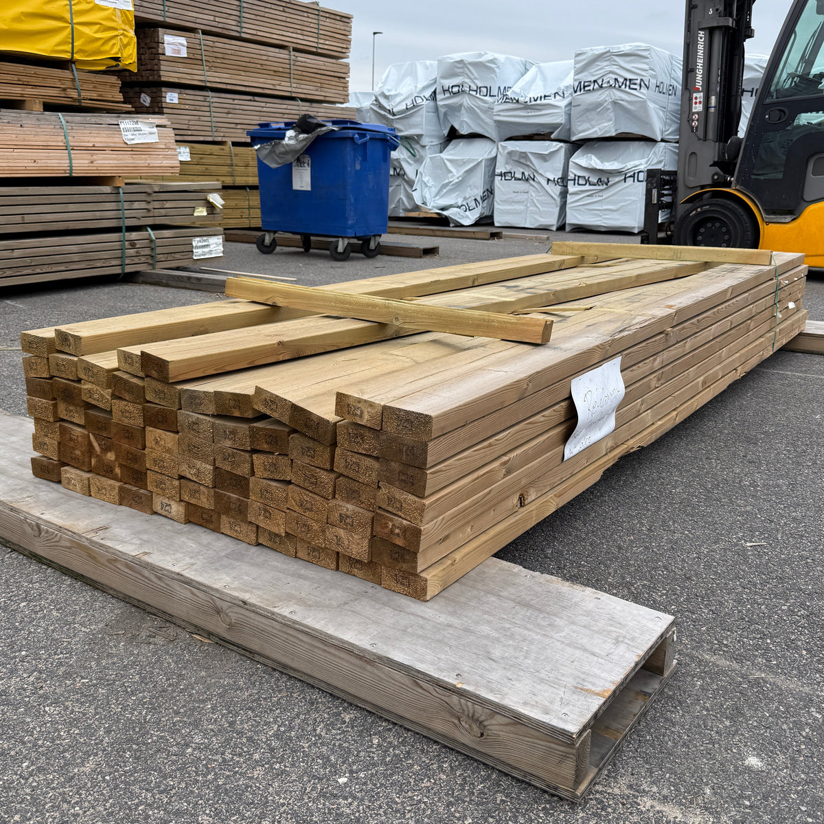 Parti Tryckimpregnerade Reglar 45x95mm 3.30m 72st- Furu C24