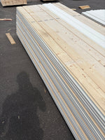 Paket Ytterpanel Dubbelfas Halvspont 22x120mm, 225st 3.60m Mellanstruken&nbsp;