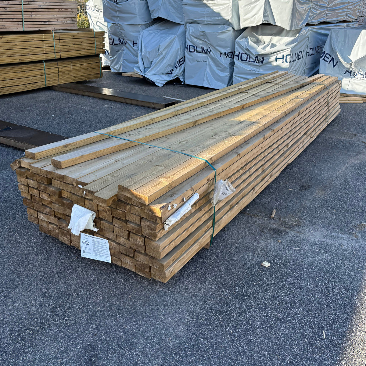 Paket Tryckimpregnerade Reglar 45x95mm 4,80m NTR-AB C24, 103st