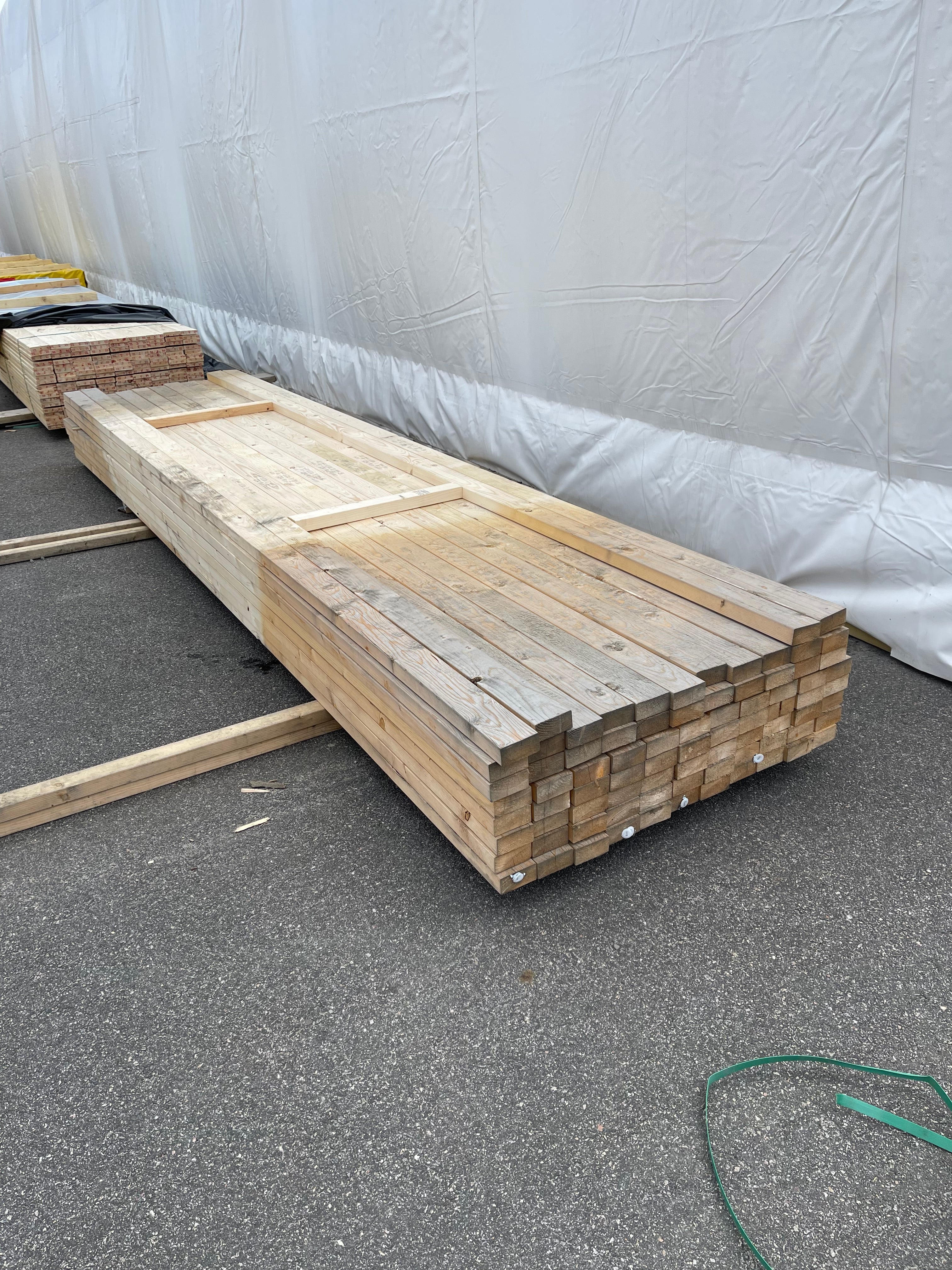 Paket Reglar 45x95 mm – 4,80 m – 81 st – Obehandlad