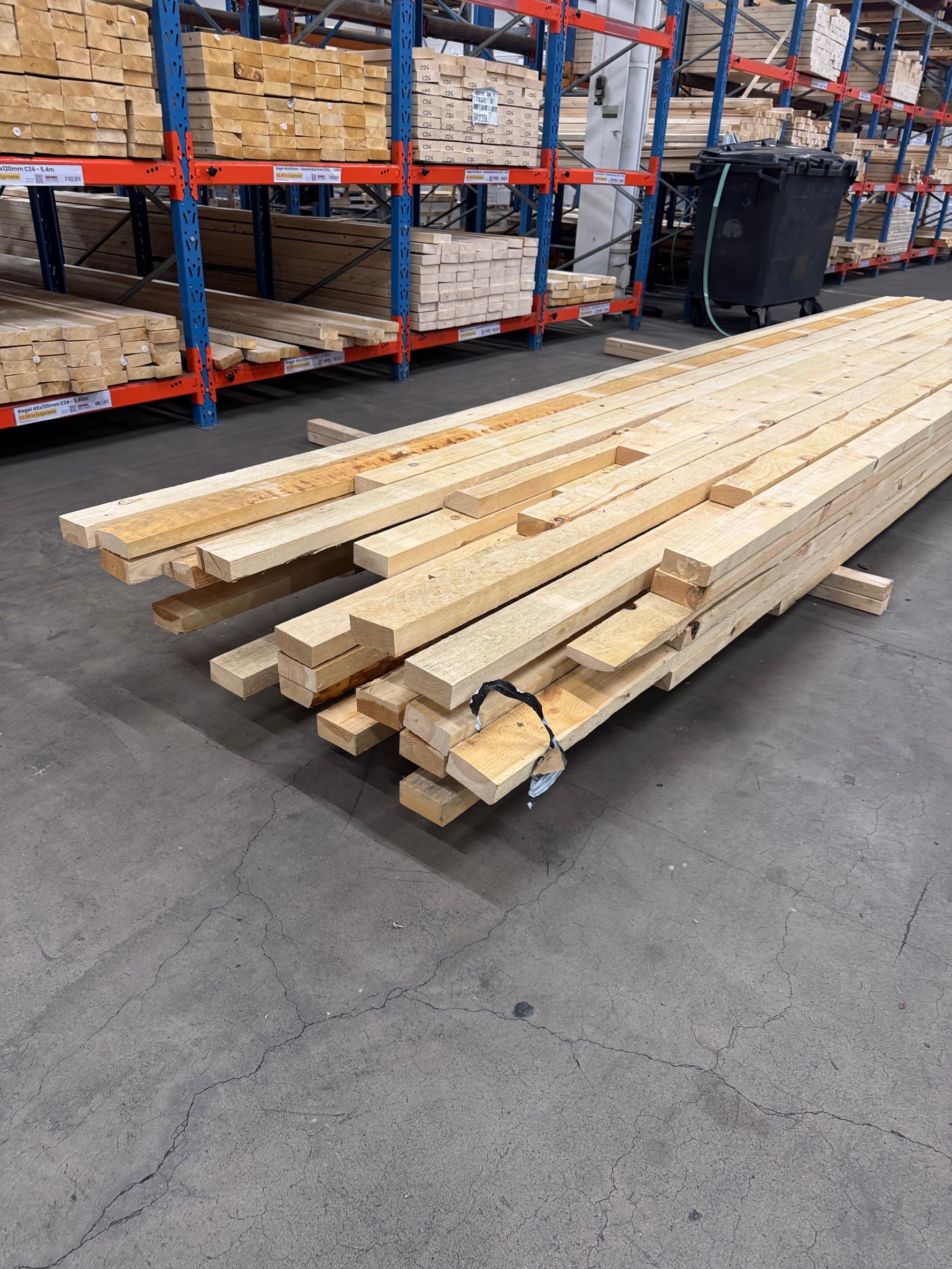 Paket Ohyvlade Reglar 47x100mm (4,20-5,40m) 70st Furu