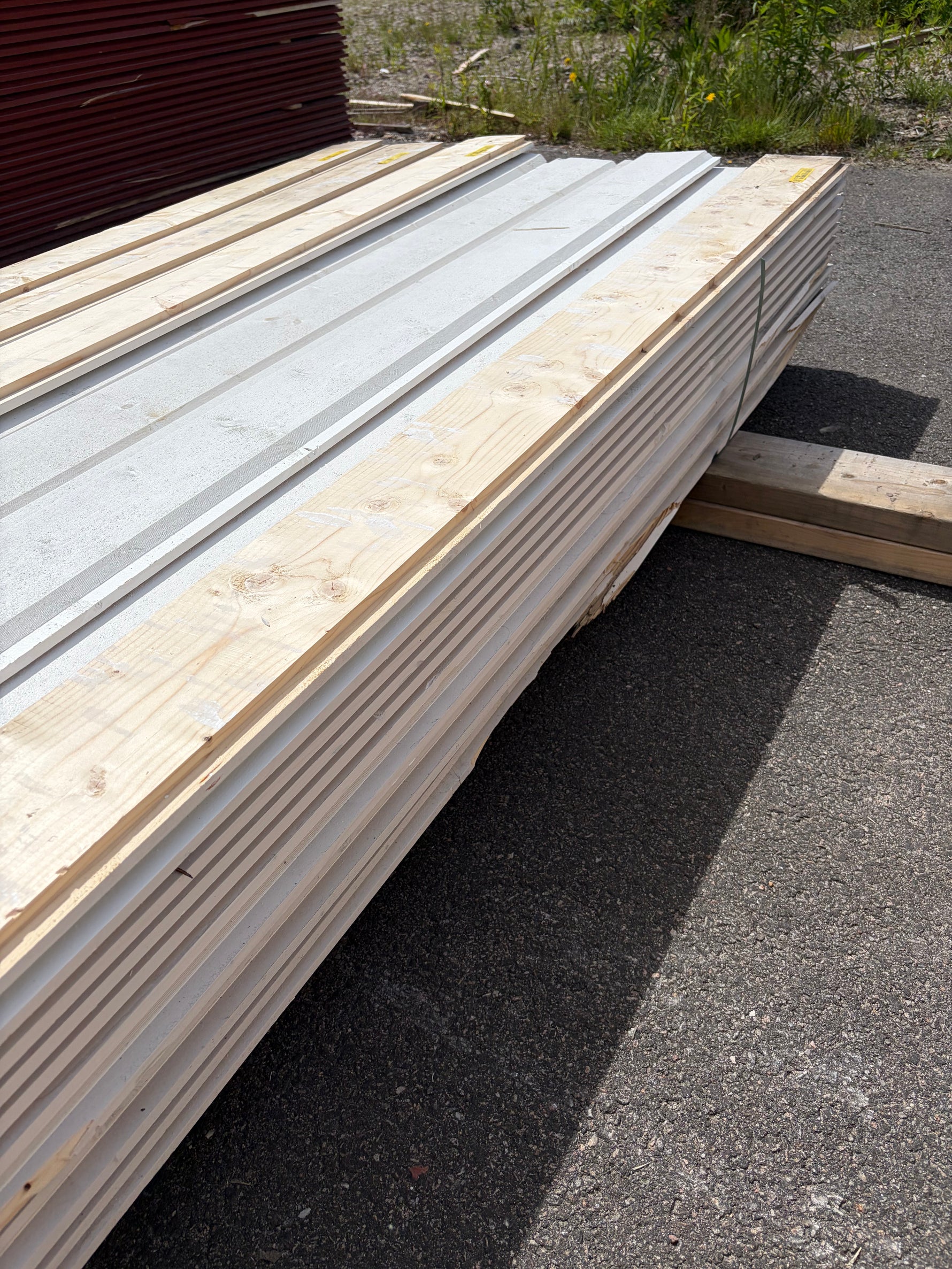 Paket Ytterpanel Enkelfas Fals Ändspont 22x145mm, 85st 3.60m