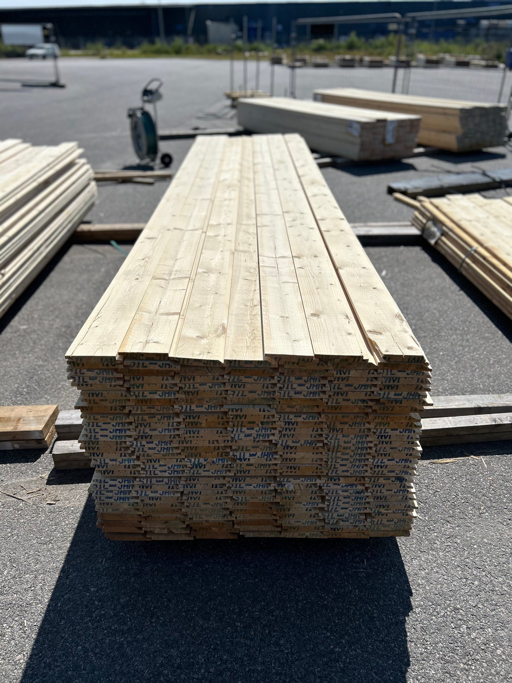 Paket Enkelfas Halvspont 22x145mm 3.90m 194st Obehandlad