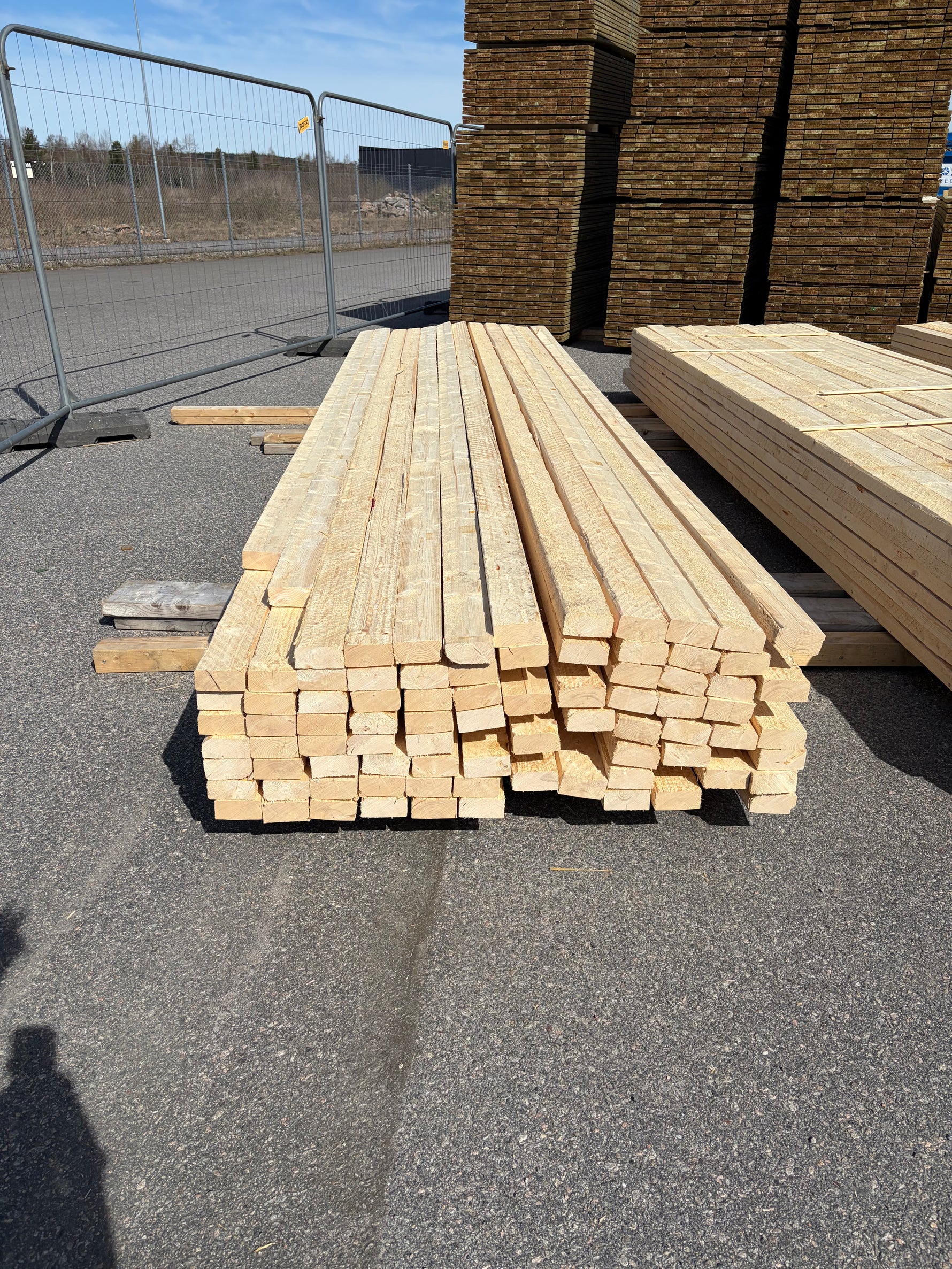 Paket Ohyvlade Reglar 40x90mm , 94st 4,2–4,8m - Spirec