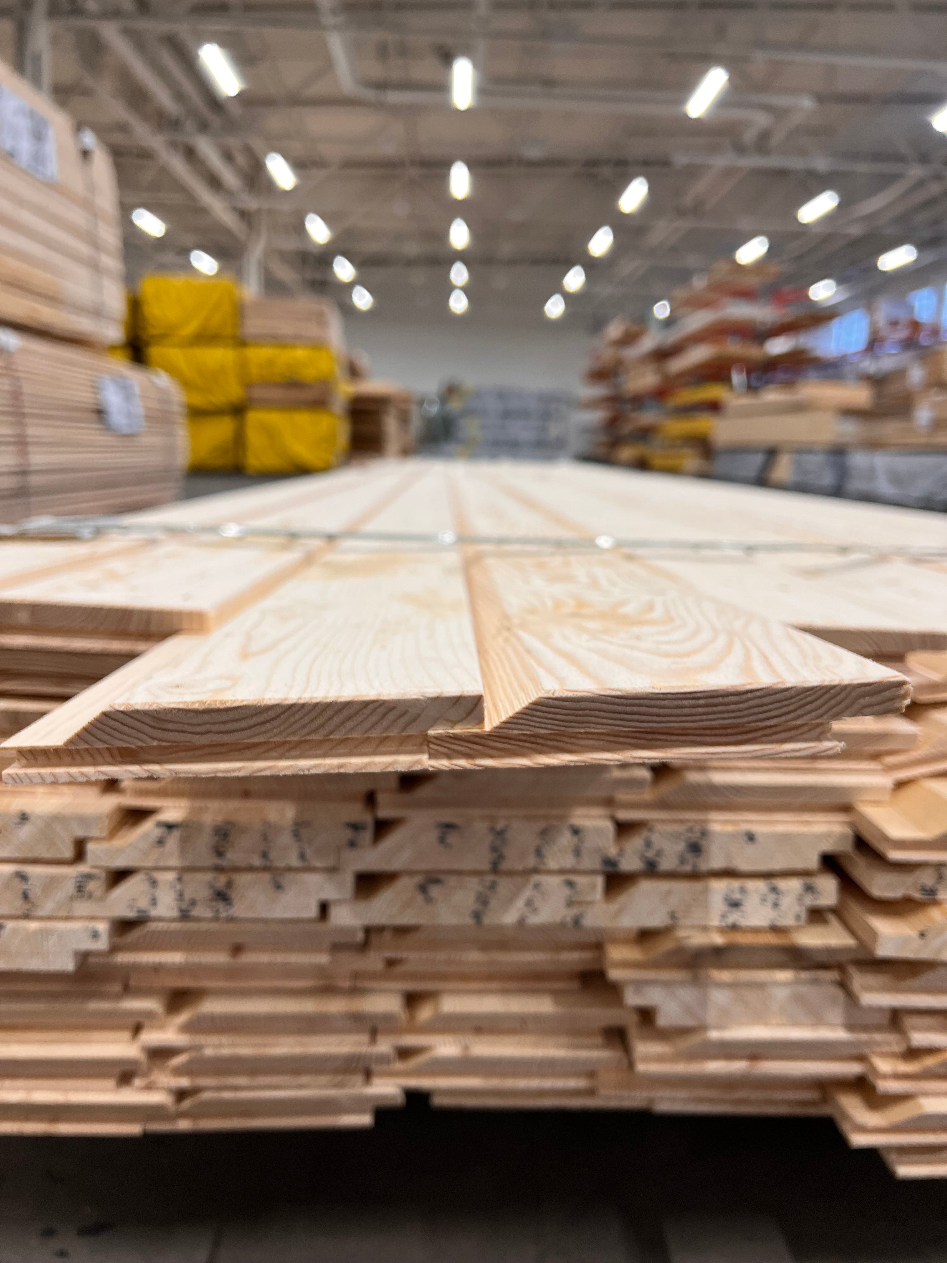 Paket enkelfas fals ändspont 22x120mm, 120st 4,80m (B-Sortering)