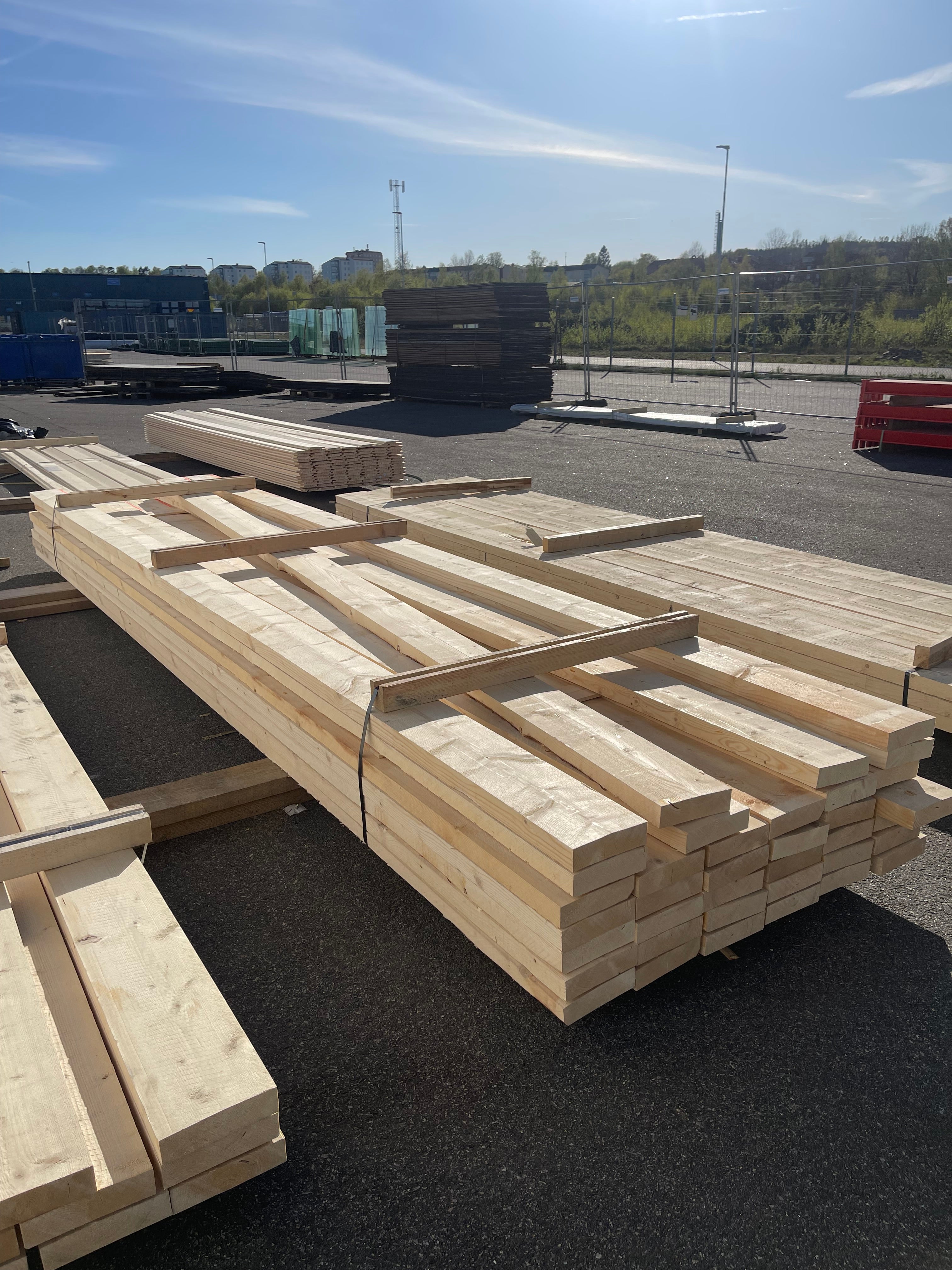 Paket Reglar Ohyvlade 47x175 mm – 4,80 m – 37 st