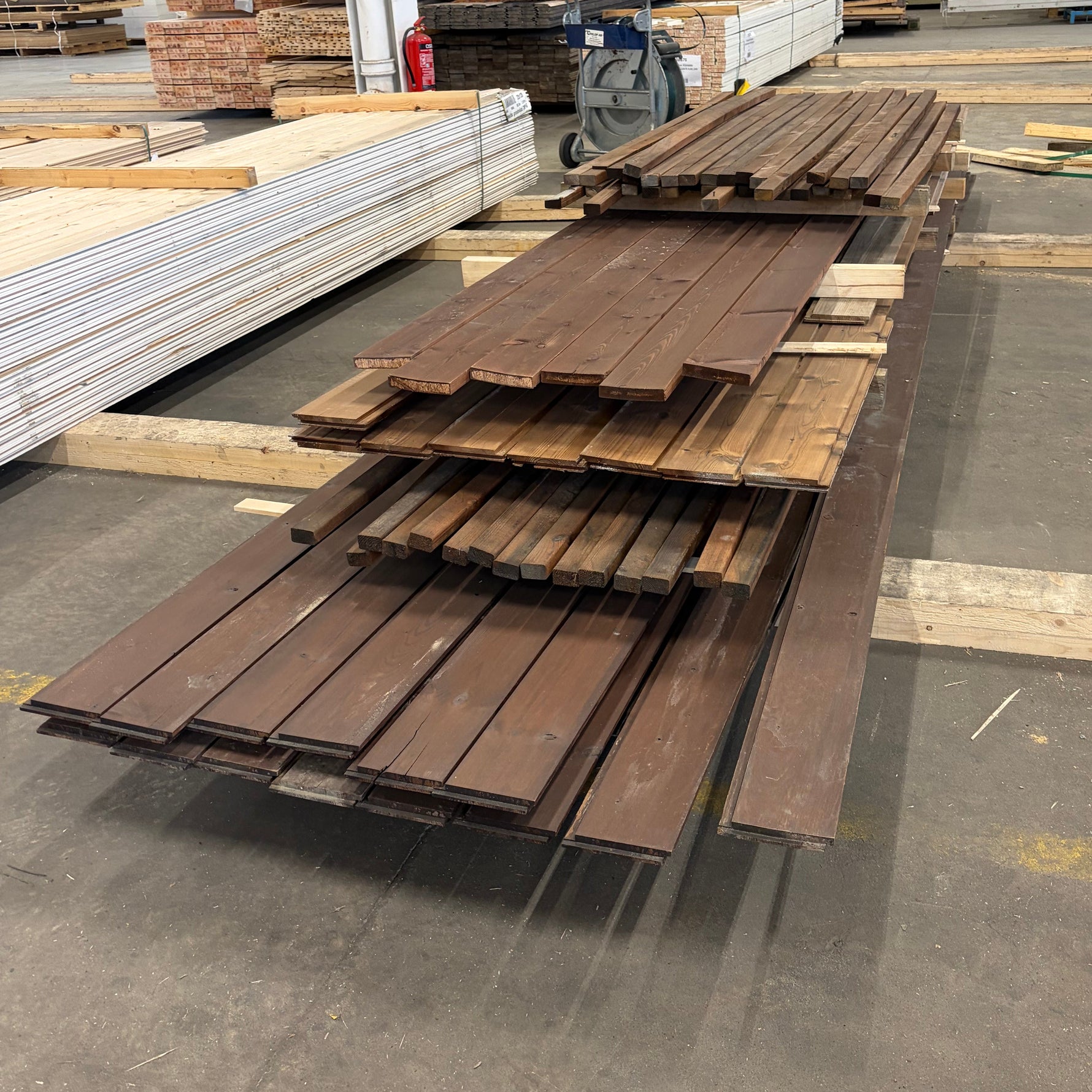 Parti Thermowood – 75 st (blandade dimensioner och längder)