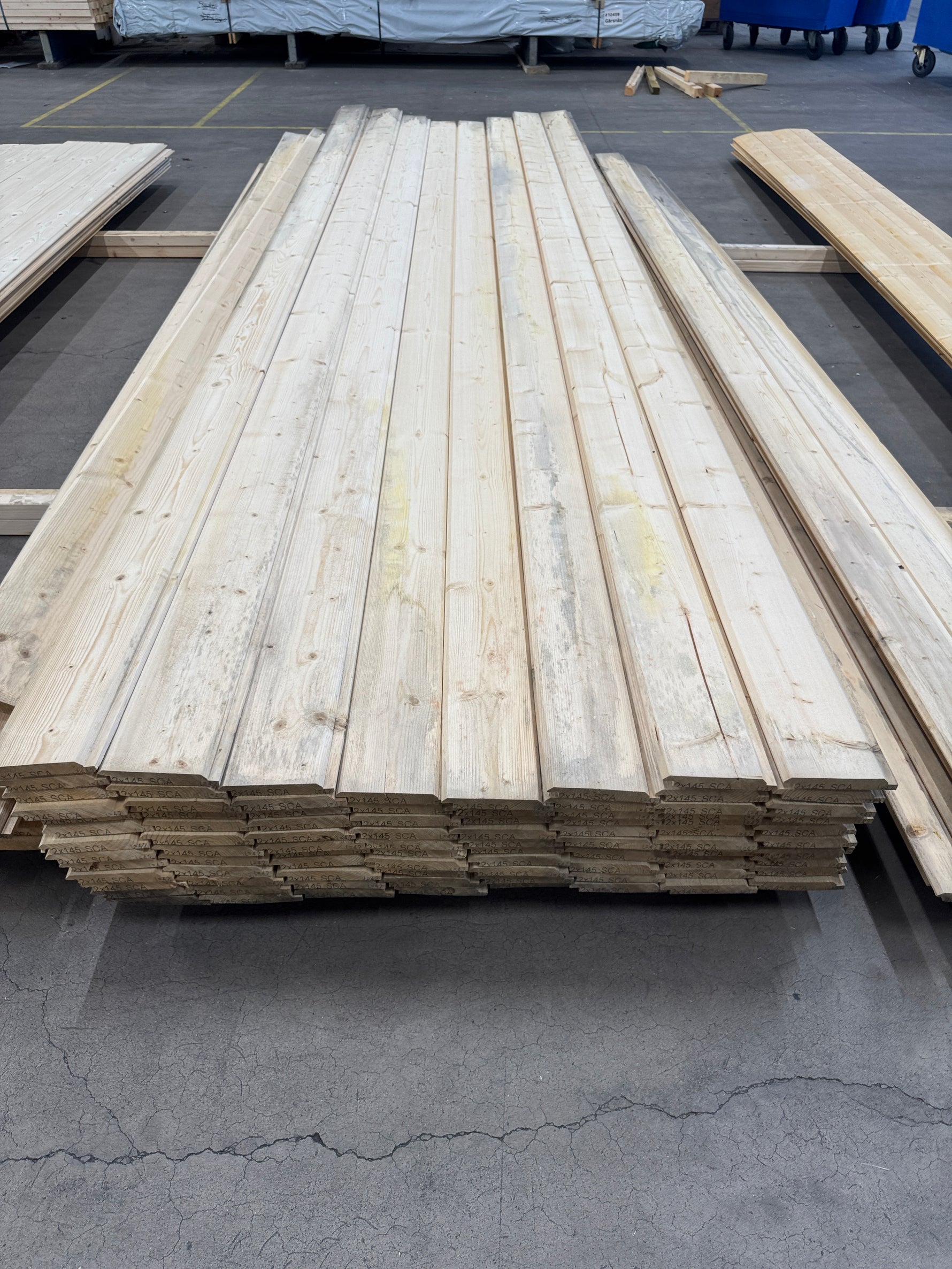 Paket Ytterpanel Dubbelfas Fals 22x145mm 4,20m – 110 st
