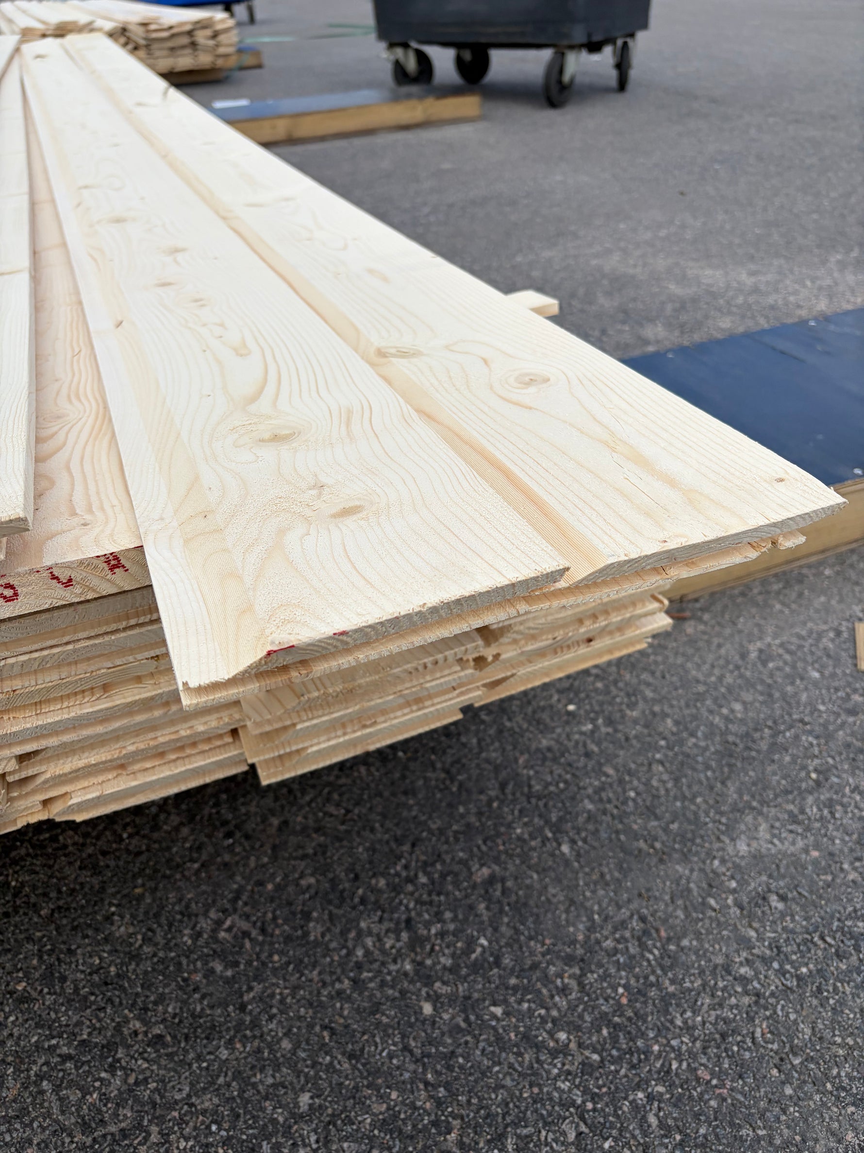 Paket Enkelfas Fals Ändspont 22x145mm, 65st 3,60m (Andra sortering)