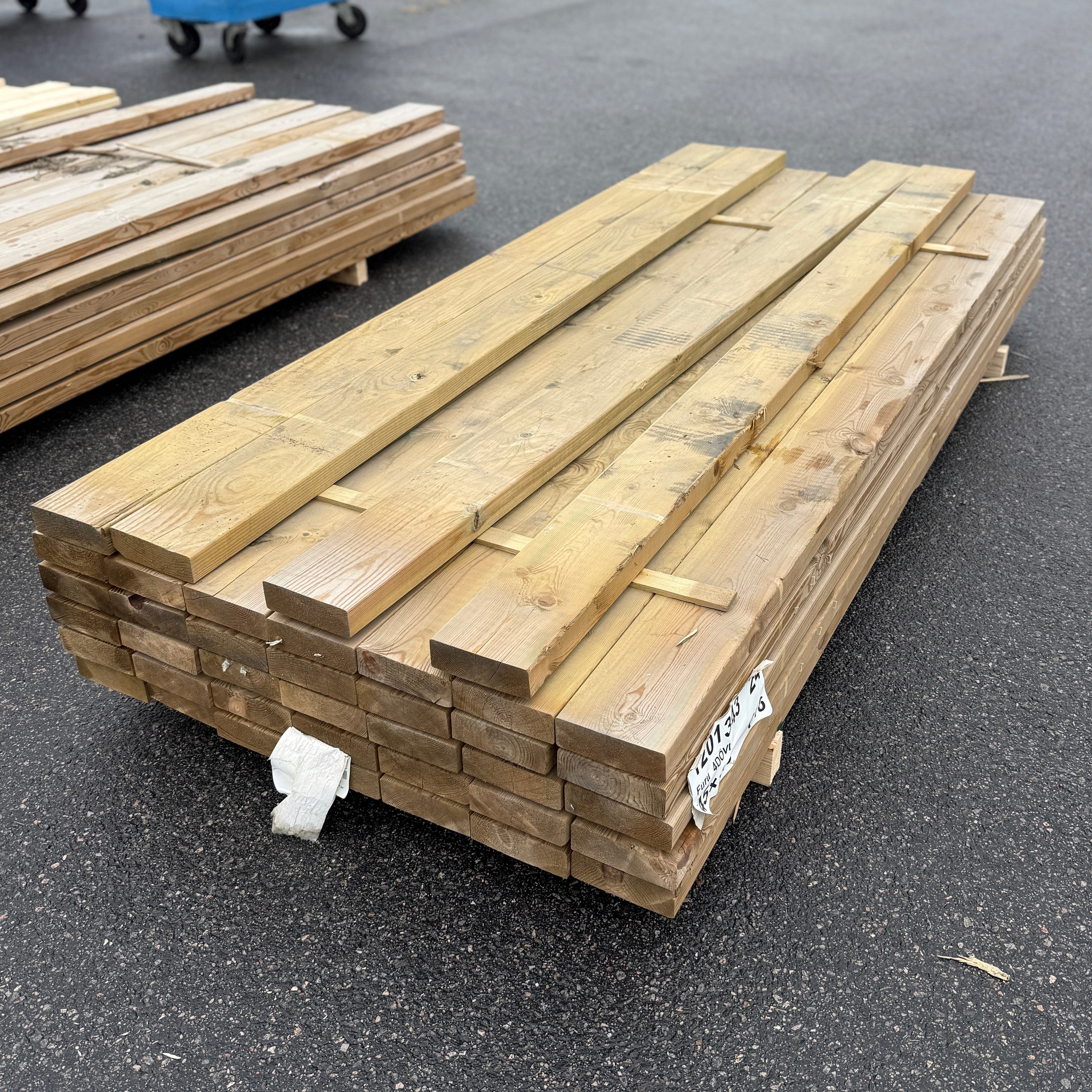 Paket Tryckimpregnerade Reglar 45x145mm 2,40m 39st C16 NTR-AB