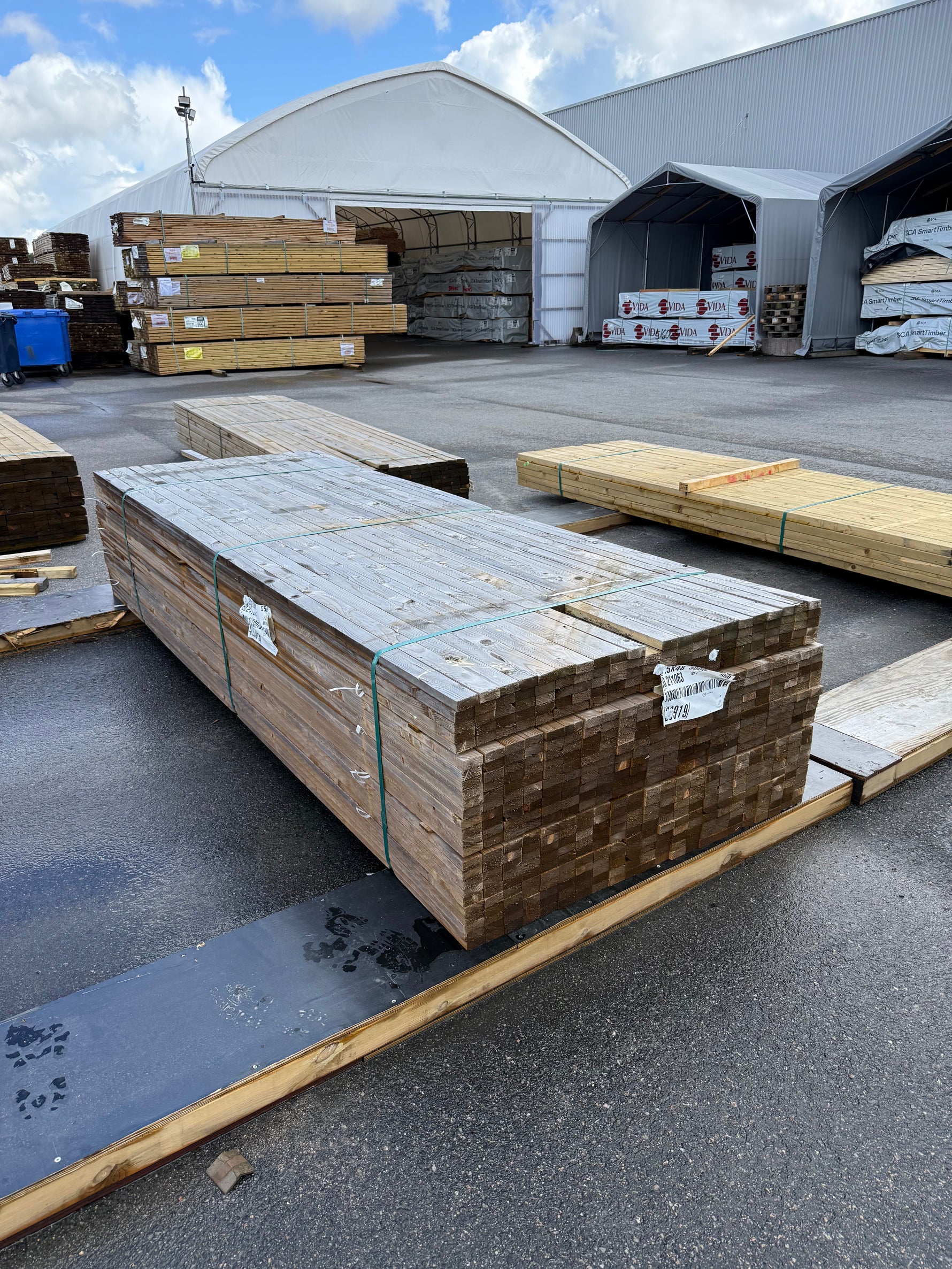Paket Tryckimpregnerad Läkt 21,5x48mm, 550st 3,00m