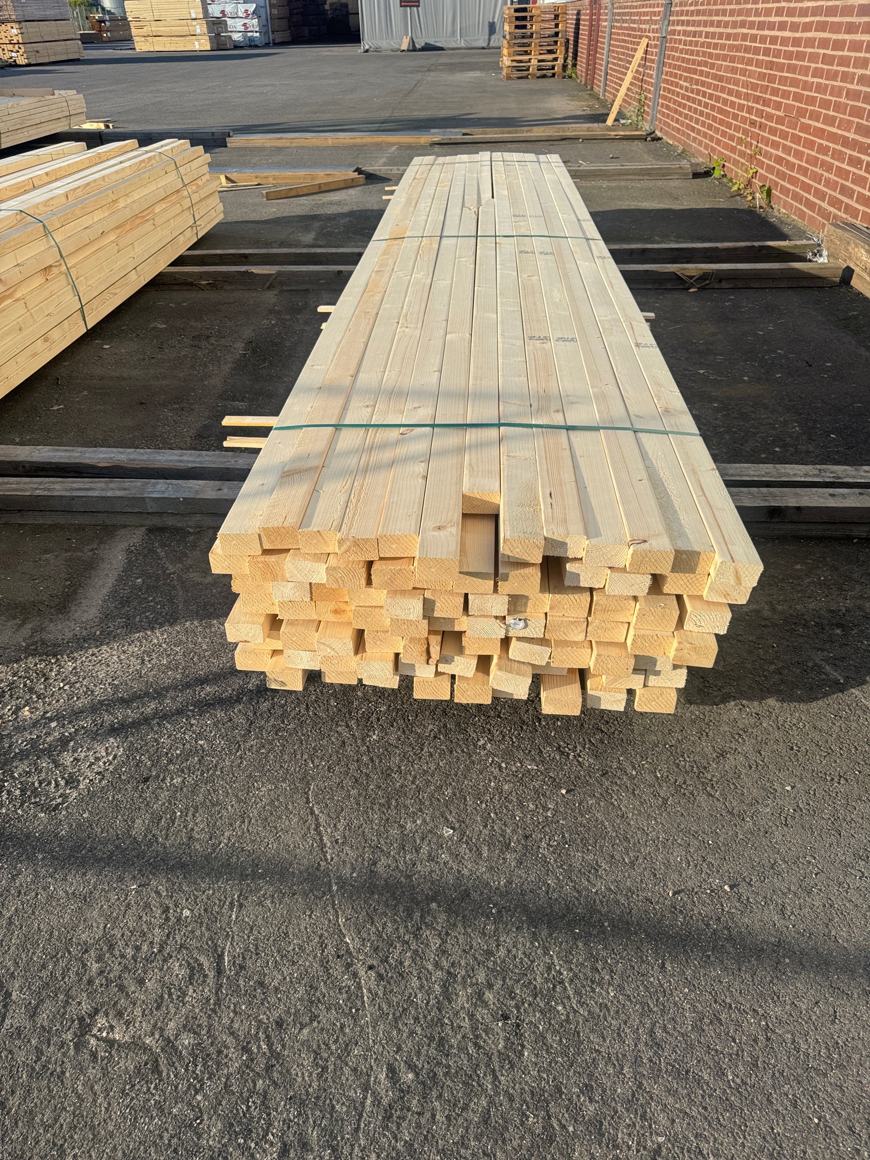 Paket Reglar 45x70mm 4,80m 70st Utsorterat