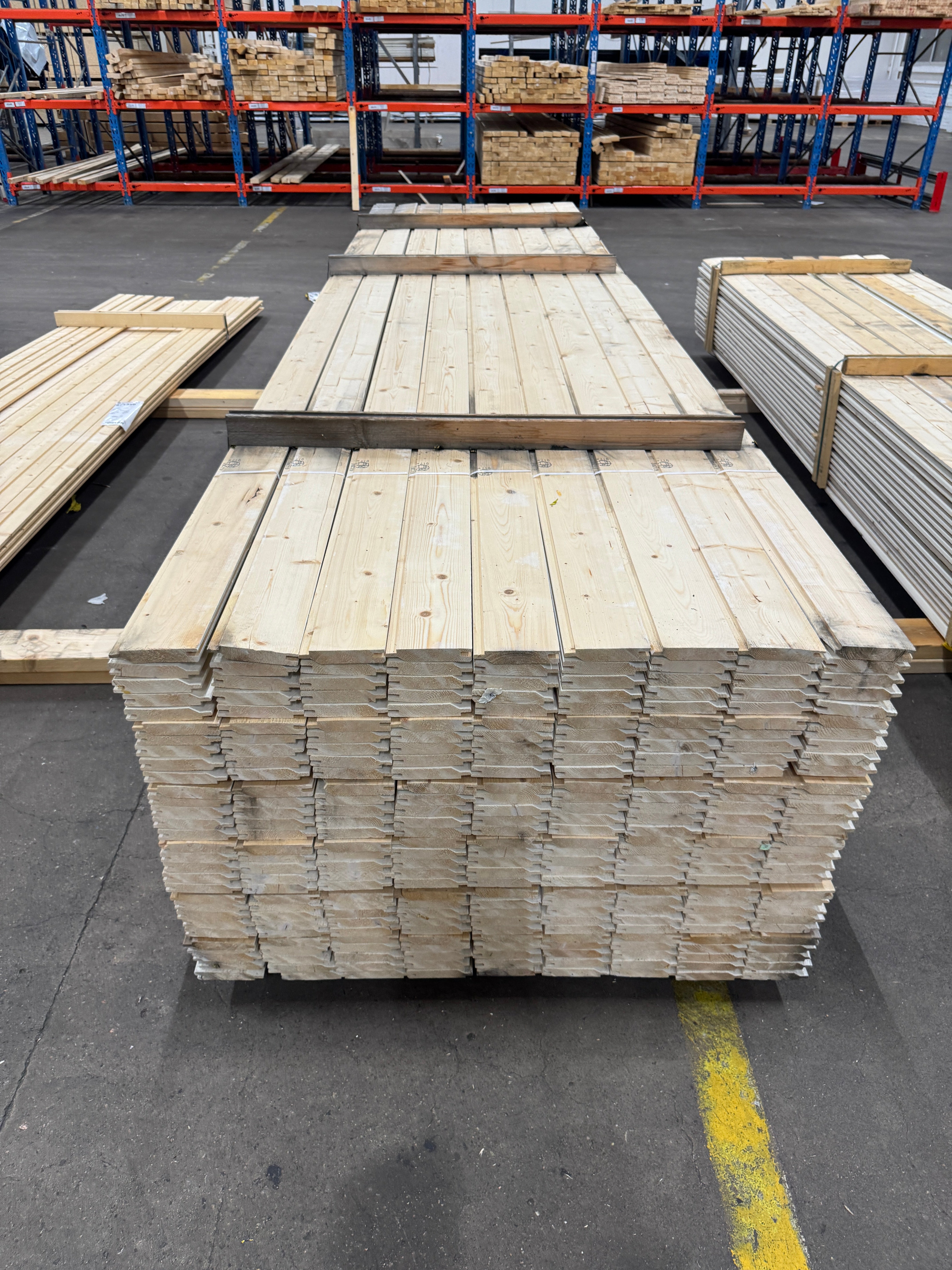 Paket Ytterpanel 22x120mm Vit – 270 st 4,50 m (enkelfasspont)