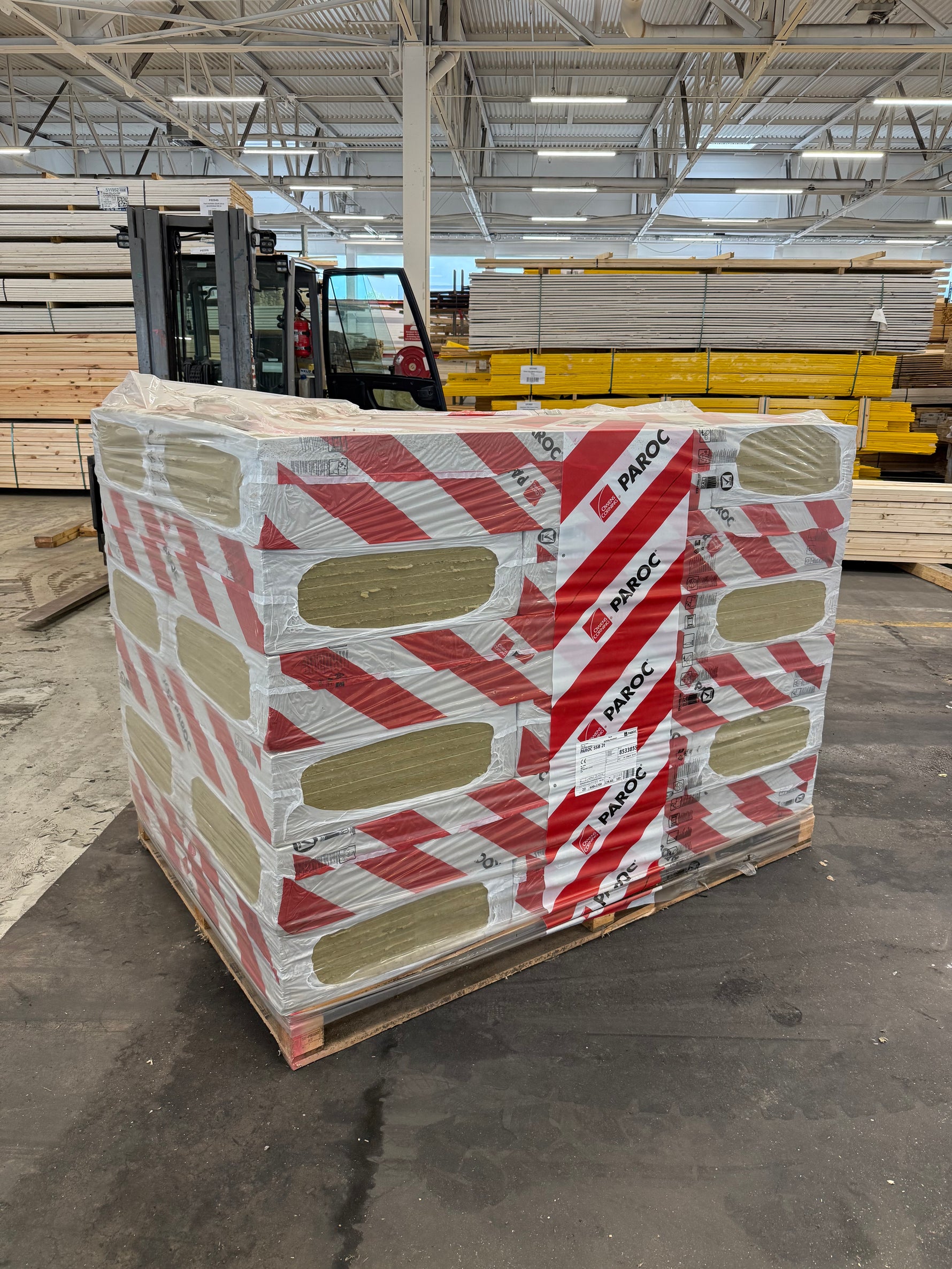 Paroc SSB 2t Stegljudsskiva 20mm – 129,6 m²/paket