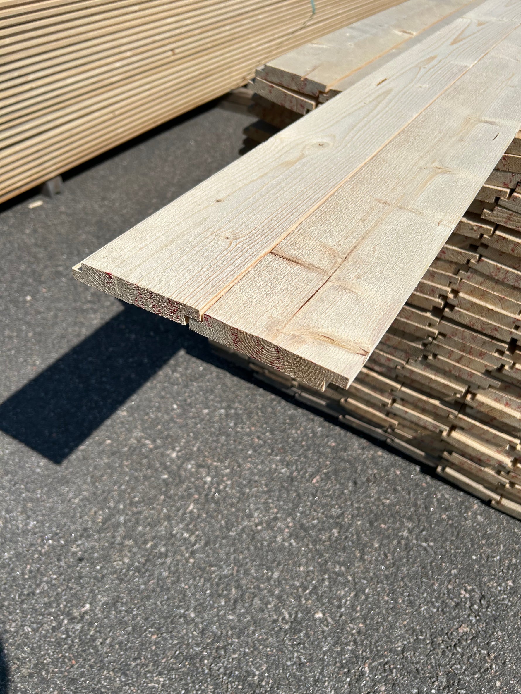 Paket Ytterpanel 22x120mm 4.80m 260st- Obehandlade