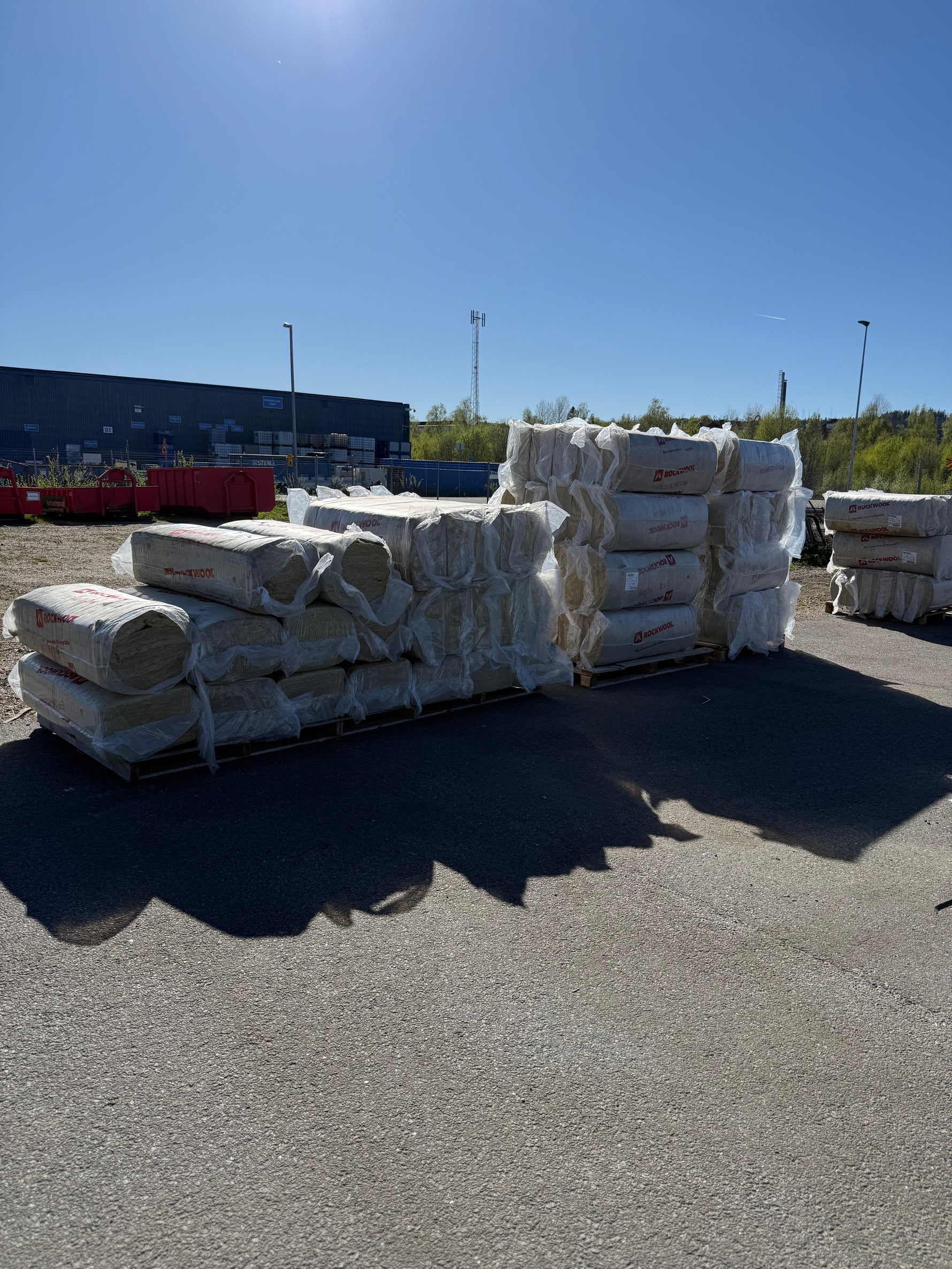 Parti Stålregelskiva 37 Rockwool 35mm 412kvm