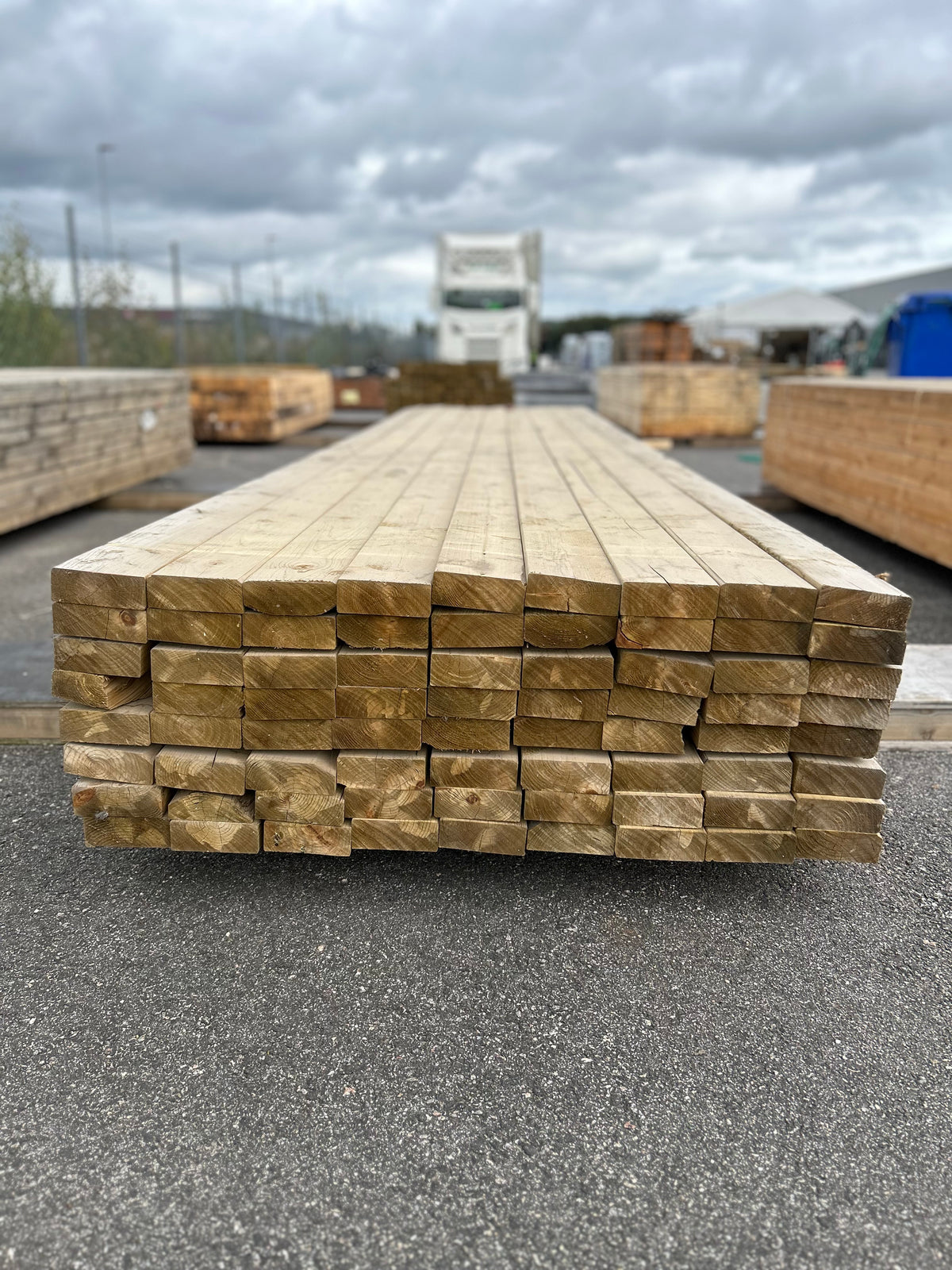 Paket Tryckimpregnerade Reglar 45x120mm 4,80m 72st