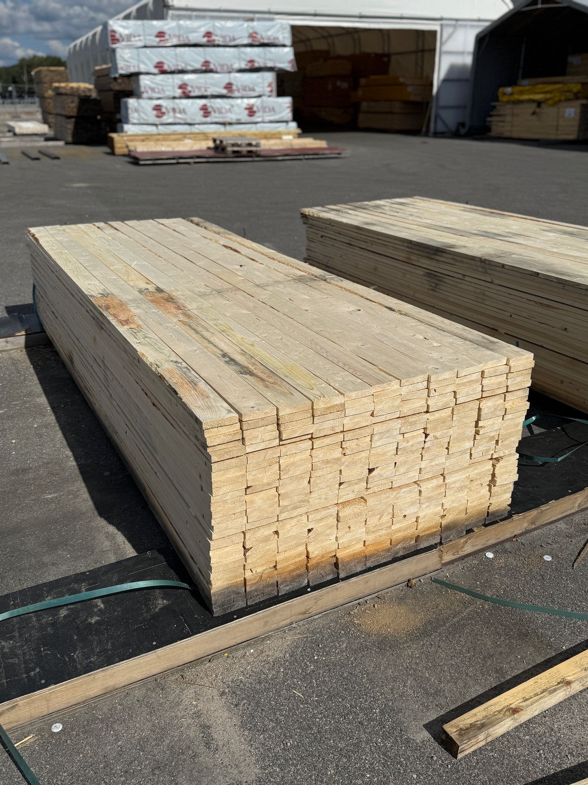 Paket Ohyvlade Brädor 22×95 mm – 3,00 m – 275 st
