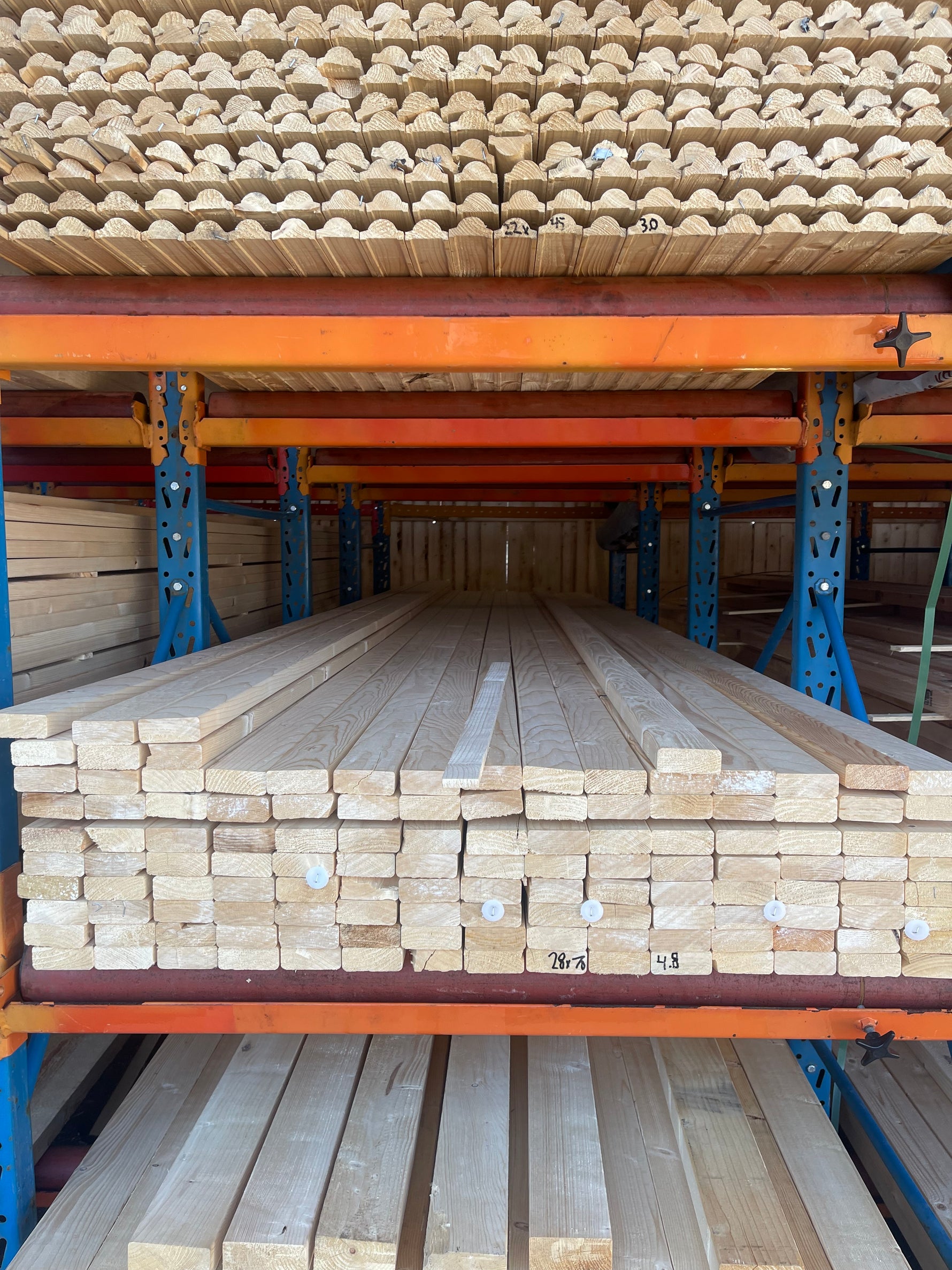Glespanel 28x70mm - 3.60m 4.20m 4.80m - Spirec