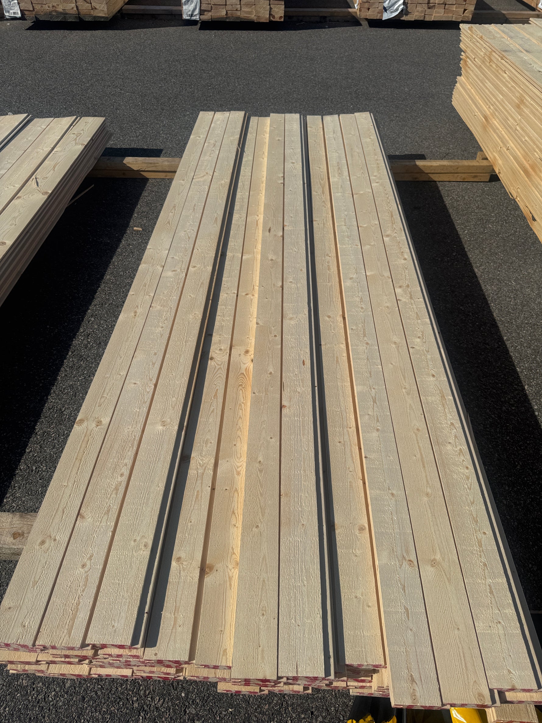Paket Ytterpanel 22x95mm 2,70m 75st Obehandlad
