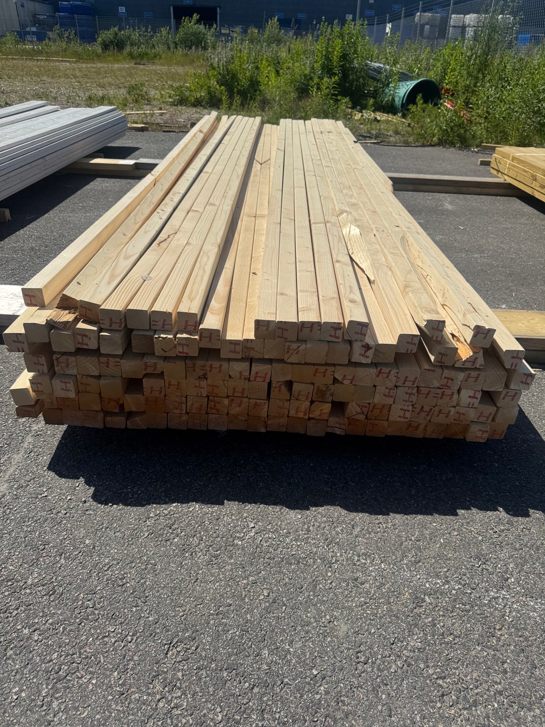 Paket Reglar 45x45 mm, 135 st 3,59 m