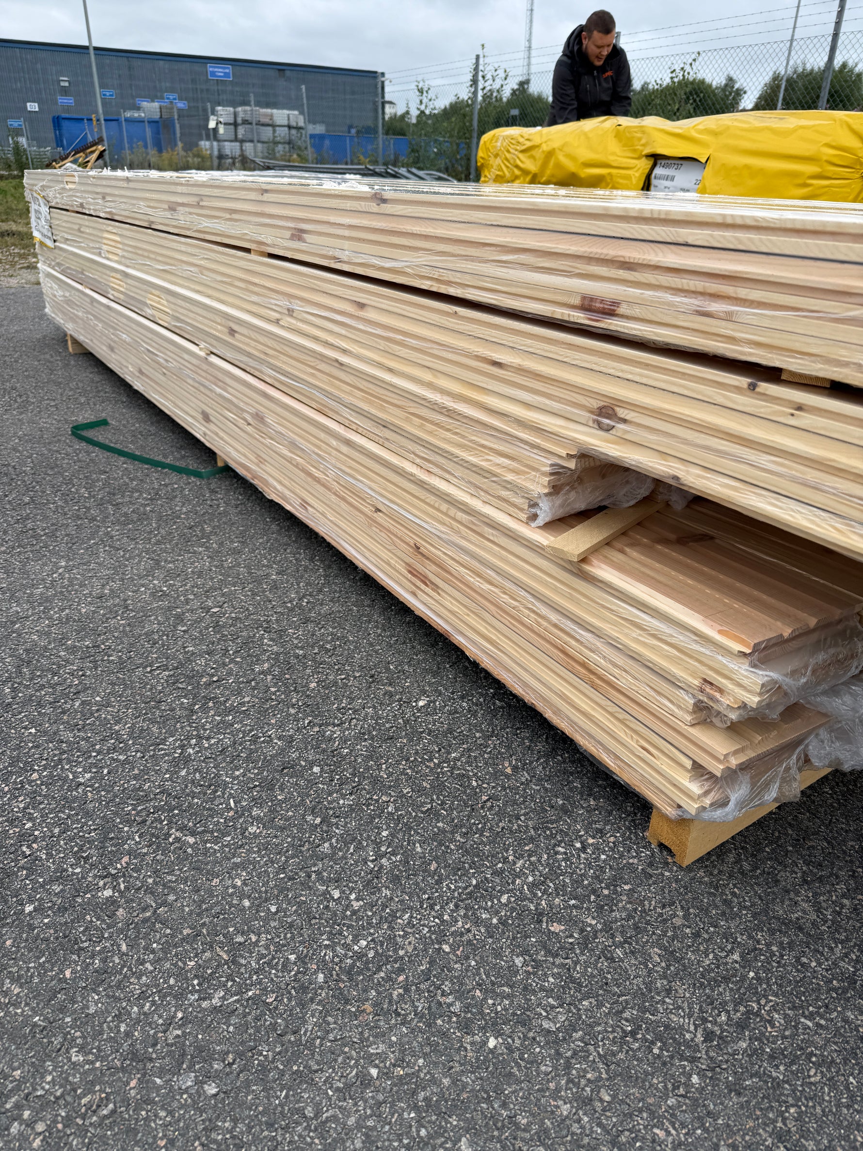 Parti Furugolv Borstad Ekonomi Ljusgrå 25x160 mm – ca 66,05 m²