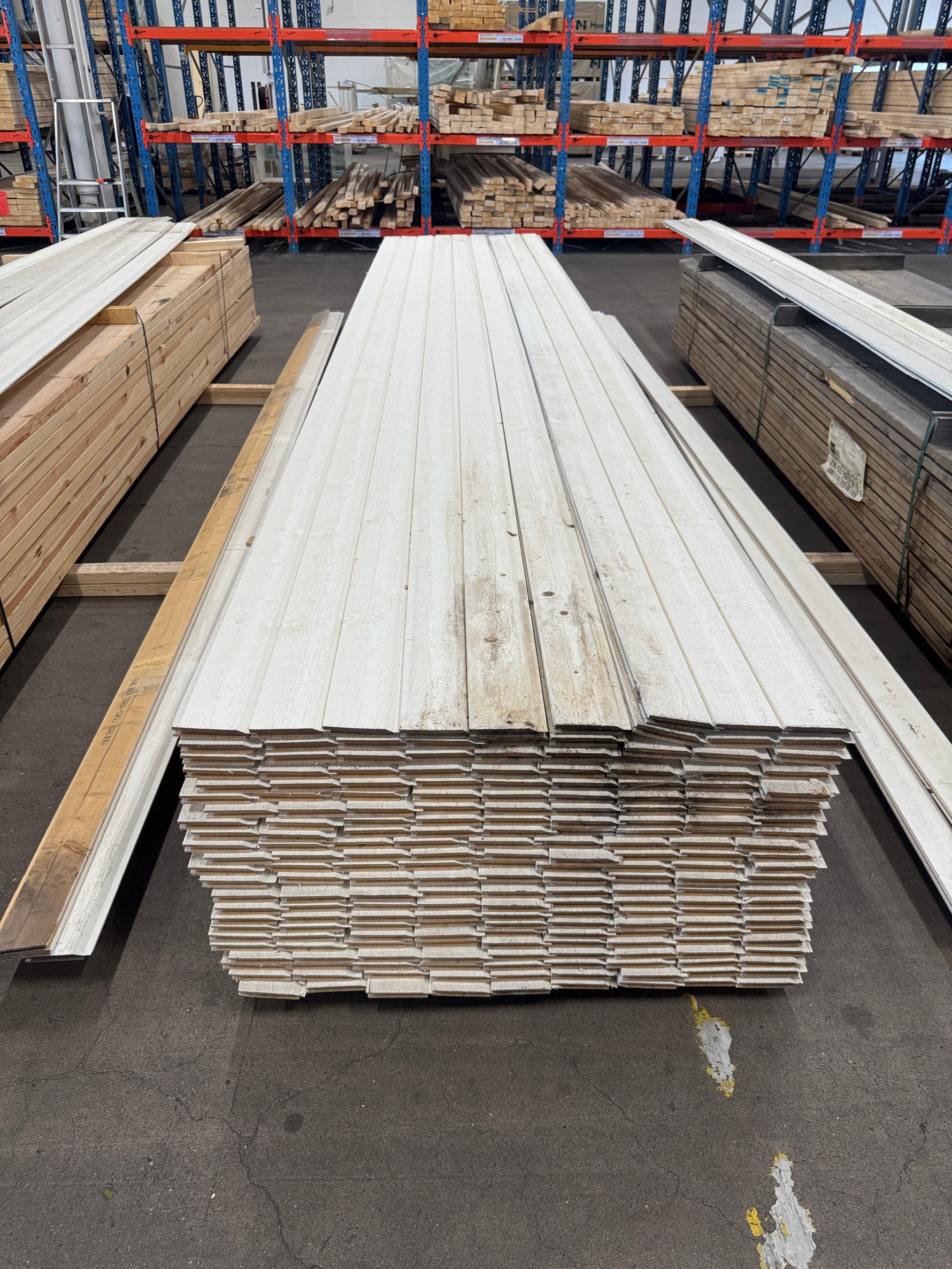 Paket Ytterpanel 22x120mm 5,385m – 220 st Vit