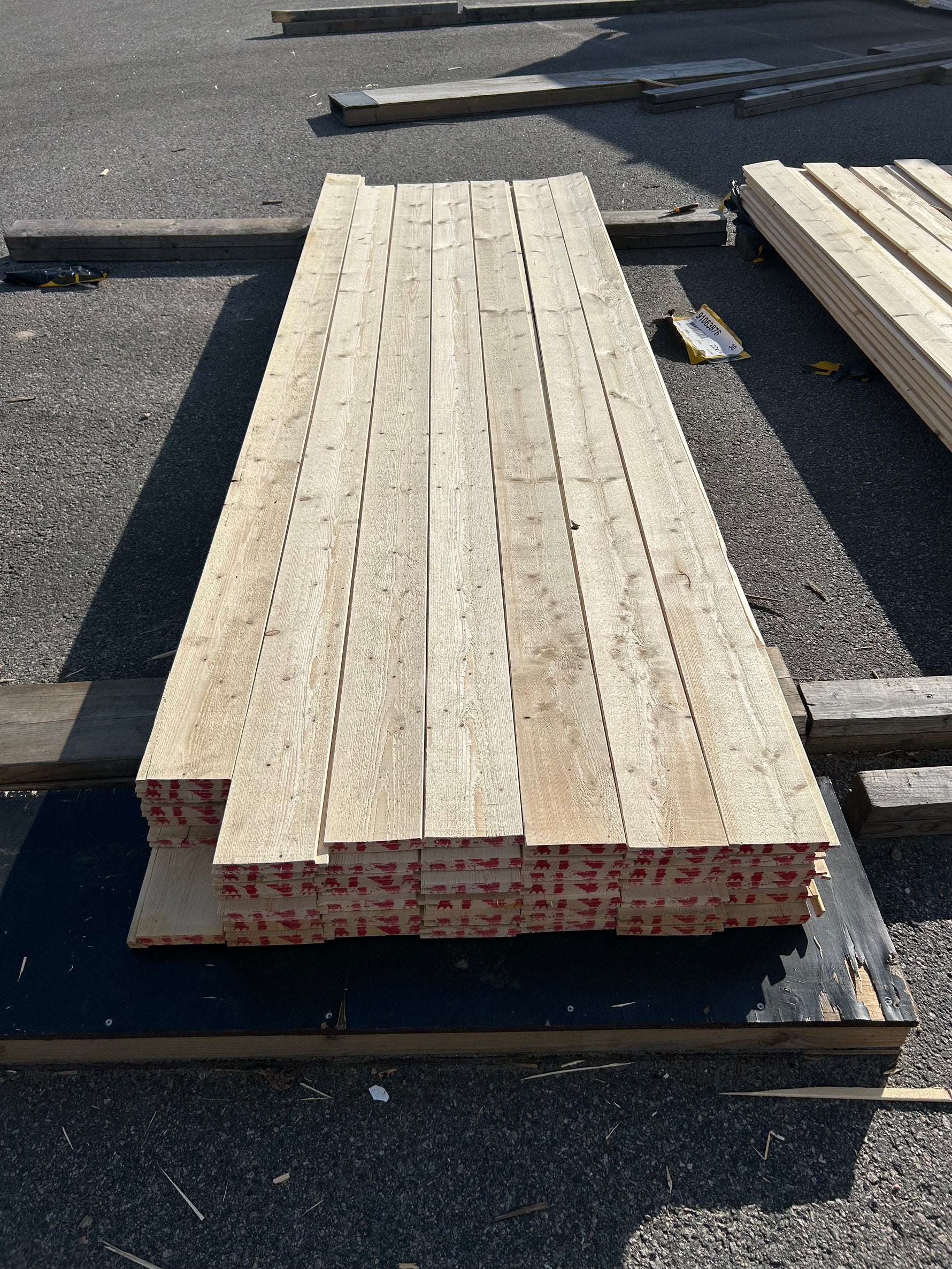 Parti Spontad Ytterpanel 22×145 mm 3,00 m 49 st Gran