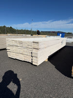 Paket Finsågade Brädor 22x145mm 3,90m 163st Grundmålade