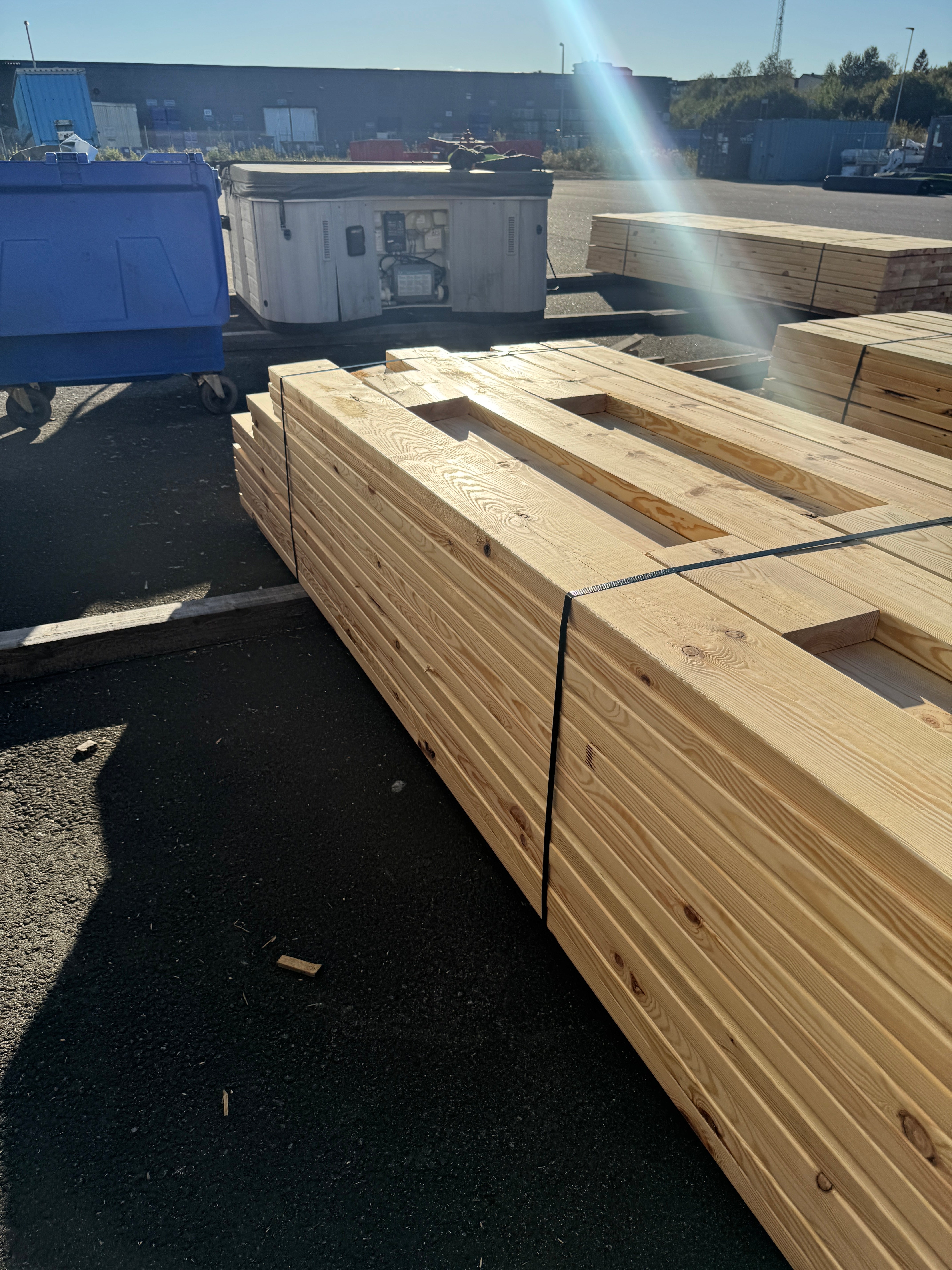 Paket Reglar 45x170 – 76 st (3,0–3,6 m, furu)