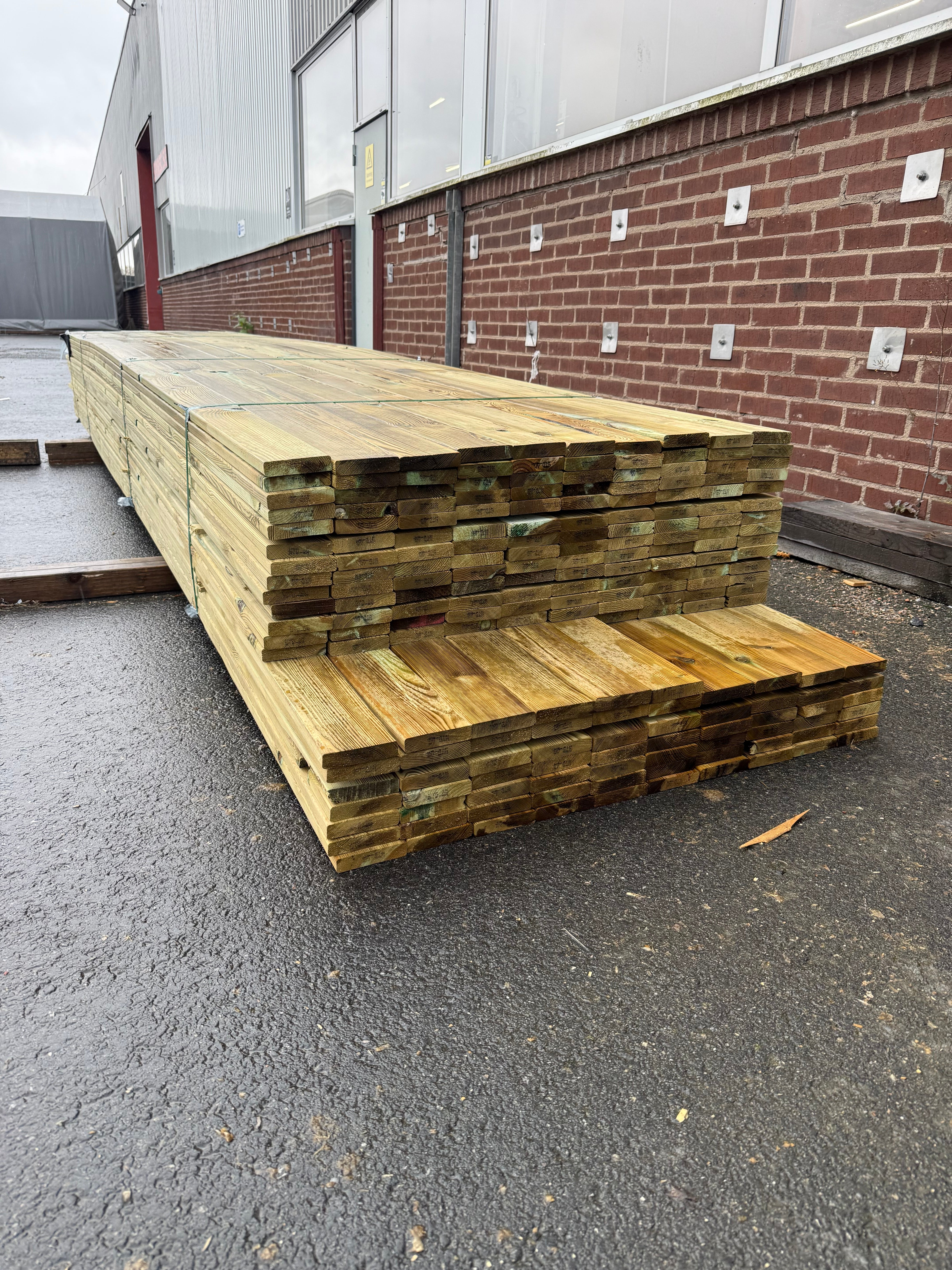 Paket Trall 22x95mm – 200 st (4.50–4.80m) Tryckimpregnerad B-sort