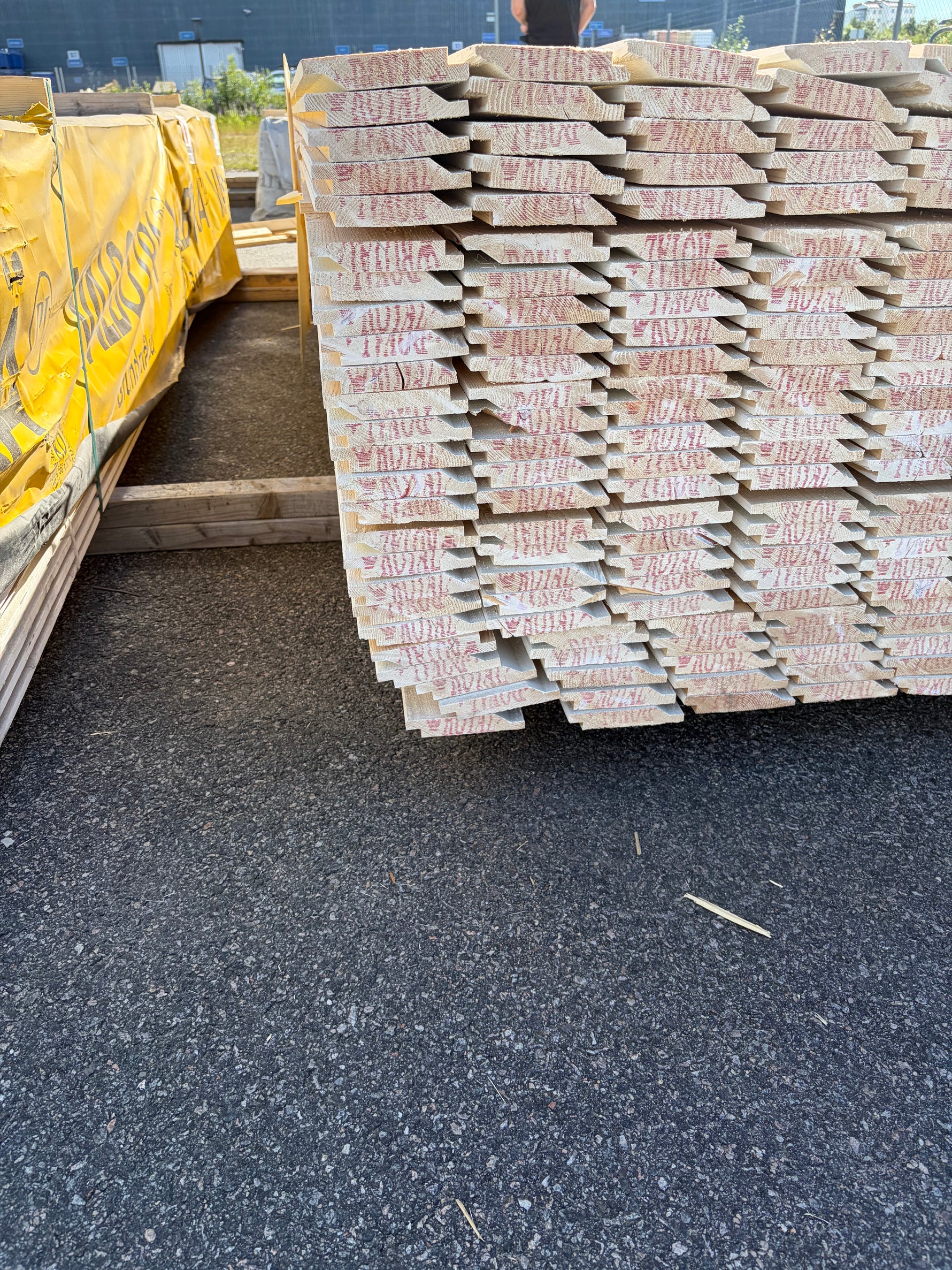 Paket Enkelfas Halvspont 22x120mm, 225st 4.20m Grundmålad