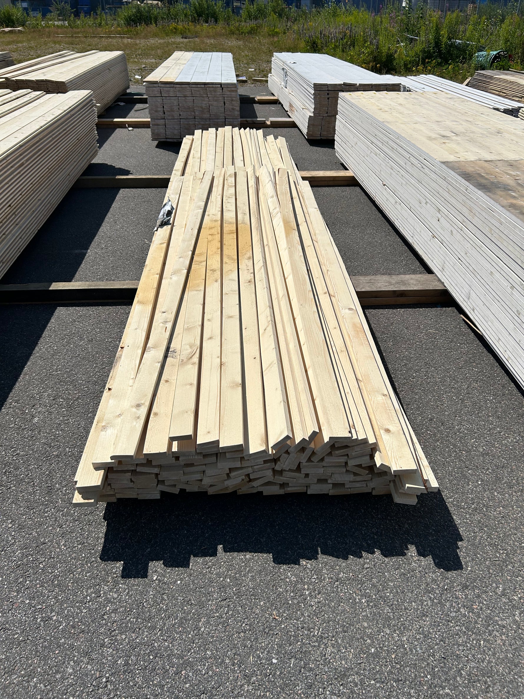 Paket Finsågade Brädor 22x70mm ca 120st Obehandlade