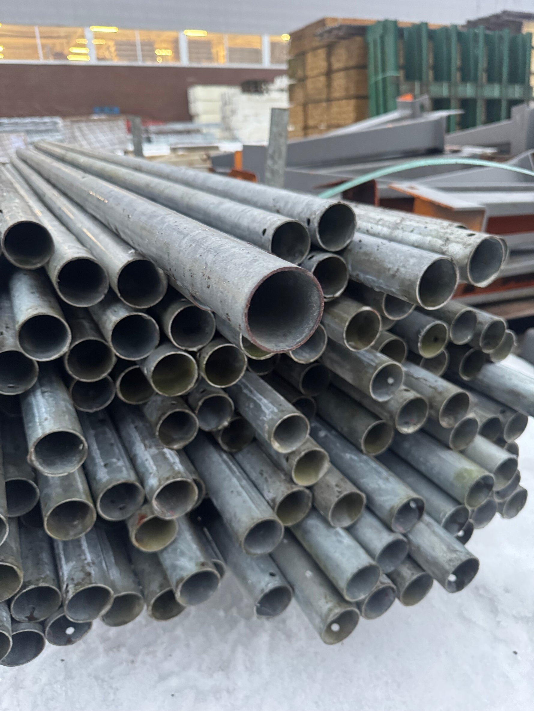 Stålrör Ø45 mm – 2,5 m – Galvaniserat - Spirec