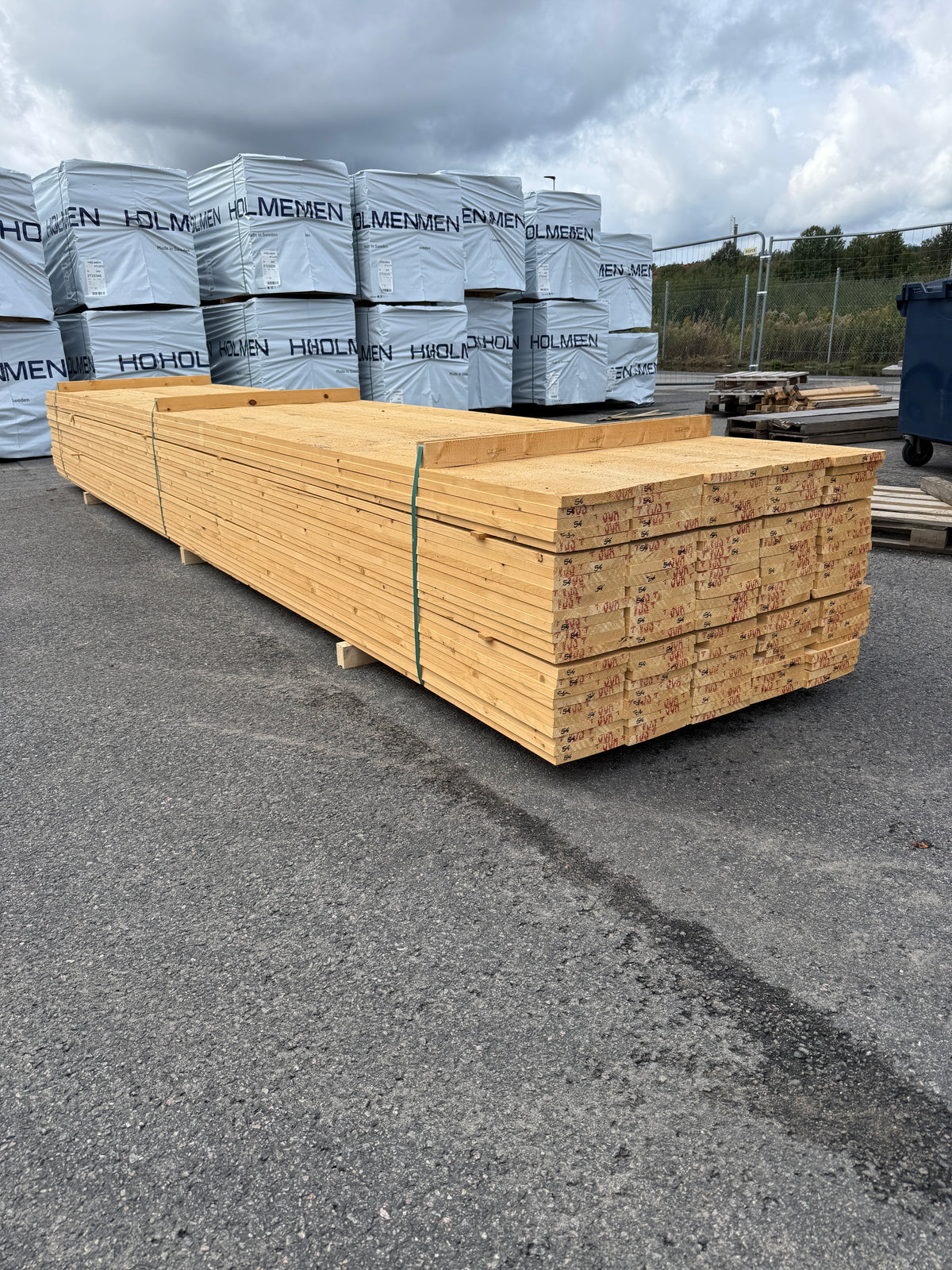 Paket Finsågade Brädor 22x195mm 5,40m 125st (Revor)