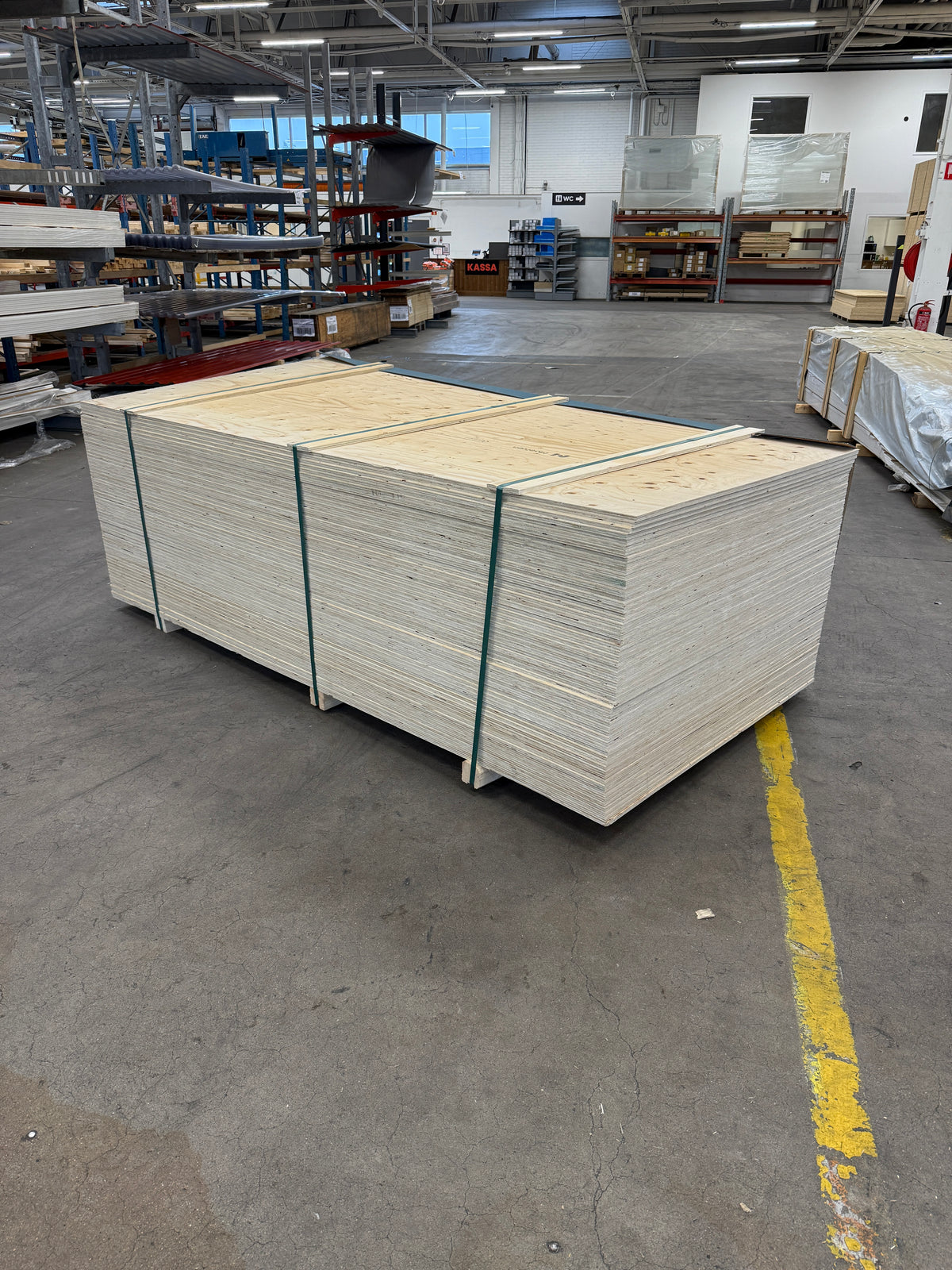 Konstruktionsplywood K20/70 C/C 12x1200x2400mm