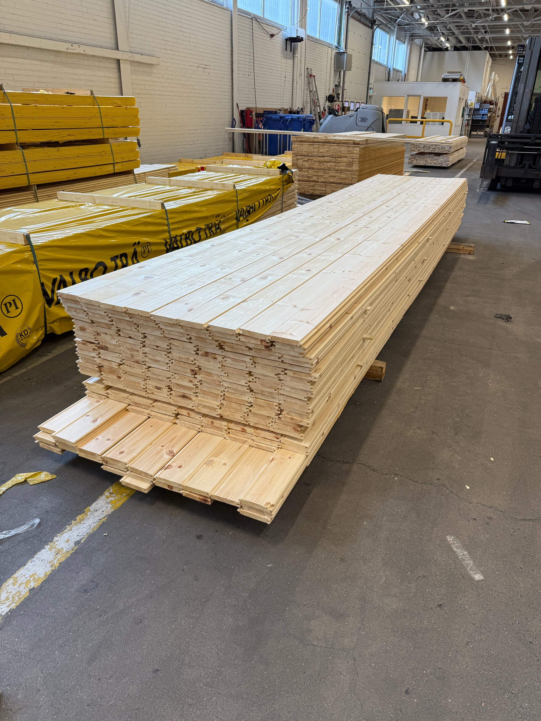 Paket Pärlspont 22x120mm Furu, 225st 5,10–5,40m (Sekunda)