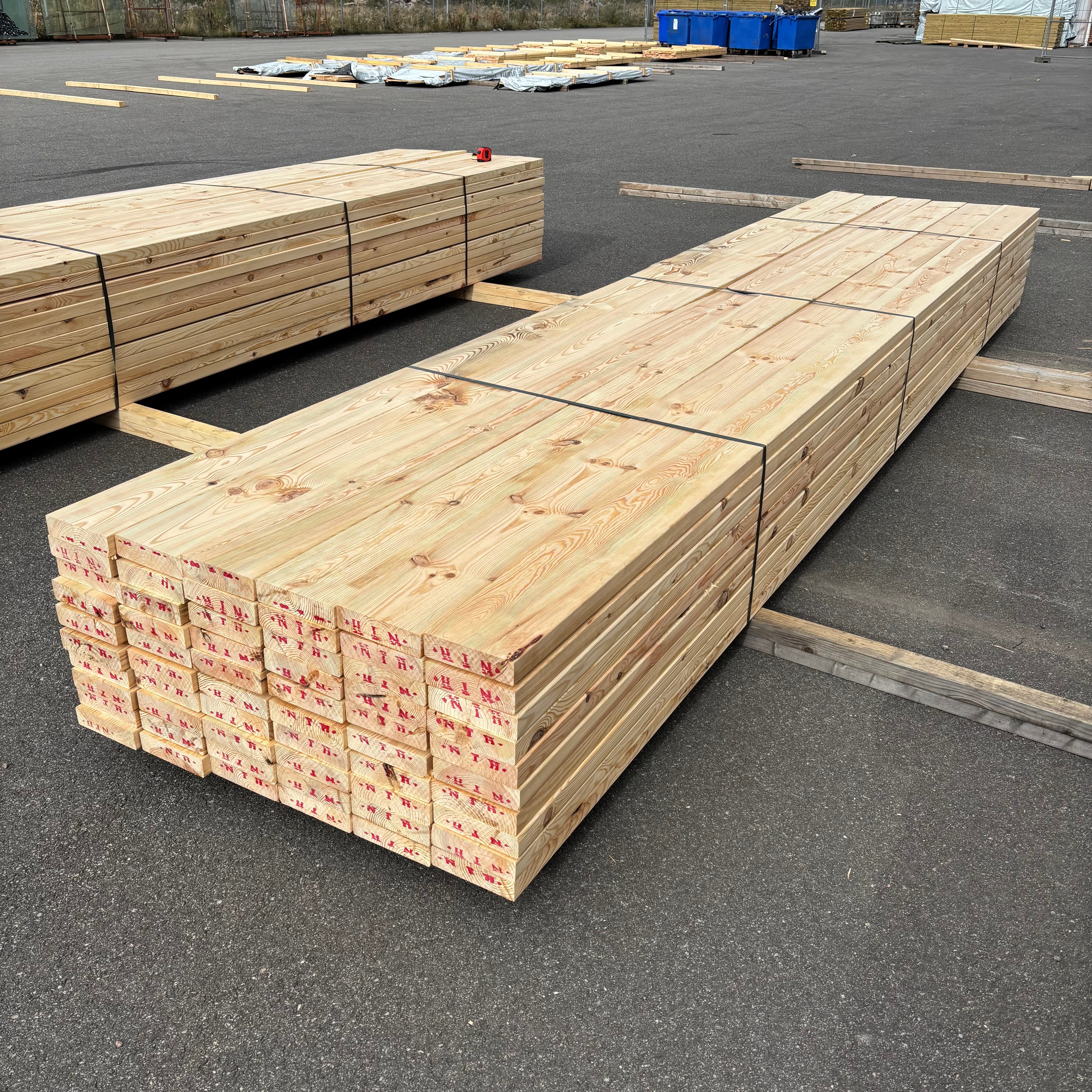 Paket Reglar 45x170mm – 60 st (4,80 m, furu)