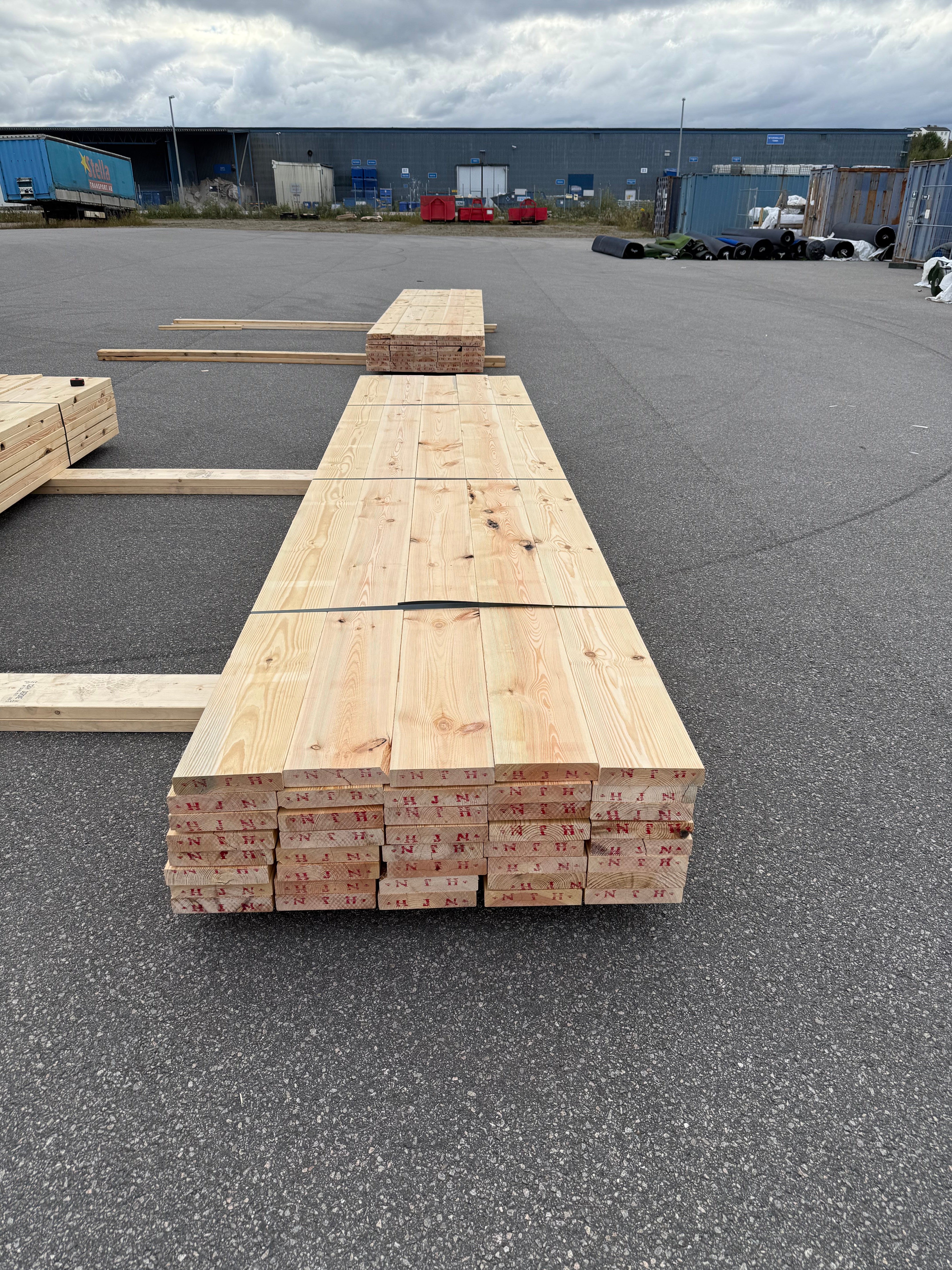 Paket Reglar 45x220mm – 40 st (4,80 m, furu)