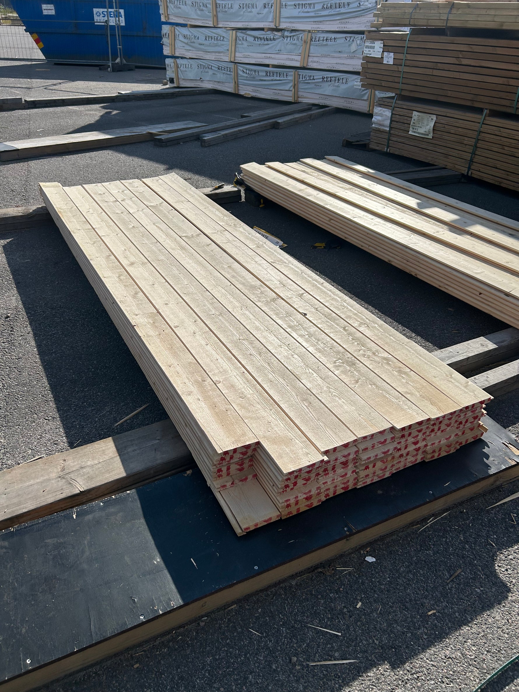 Parti Spontad Ytterpanel 22×145 mm 3,00 m 49 st Gran
