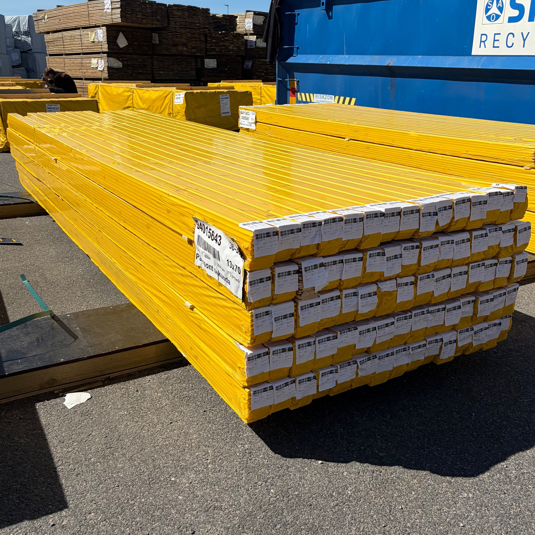 Parti Pärlspont 13x70mm Sekunda, 75 paket- 144kvm (3,6-3,9m)